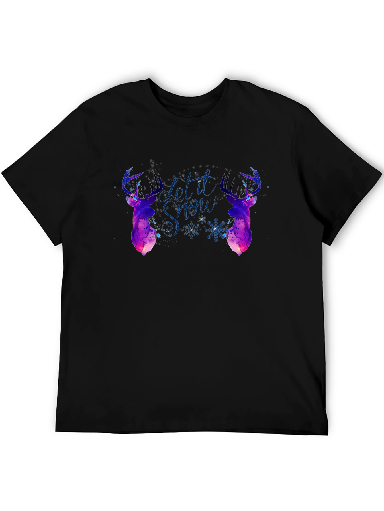 Let it Snow Deer Graphic T-Shirt