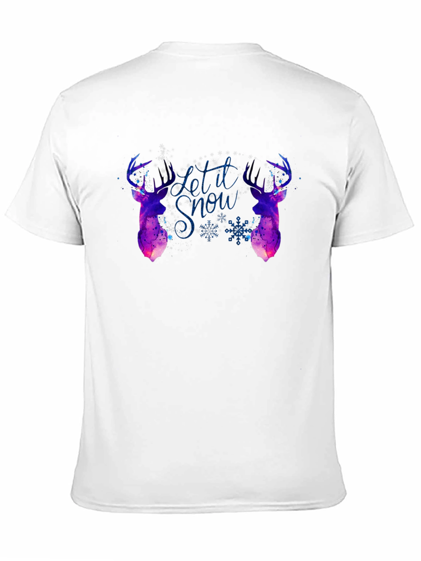 Let it Snow Deer Graphic T-Shirt