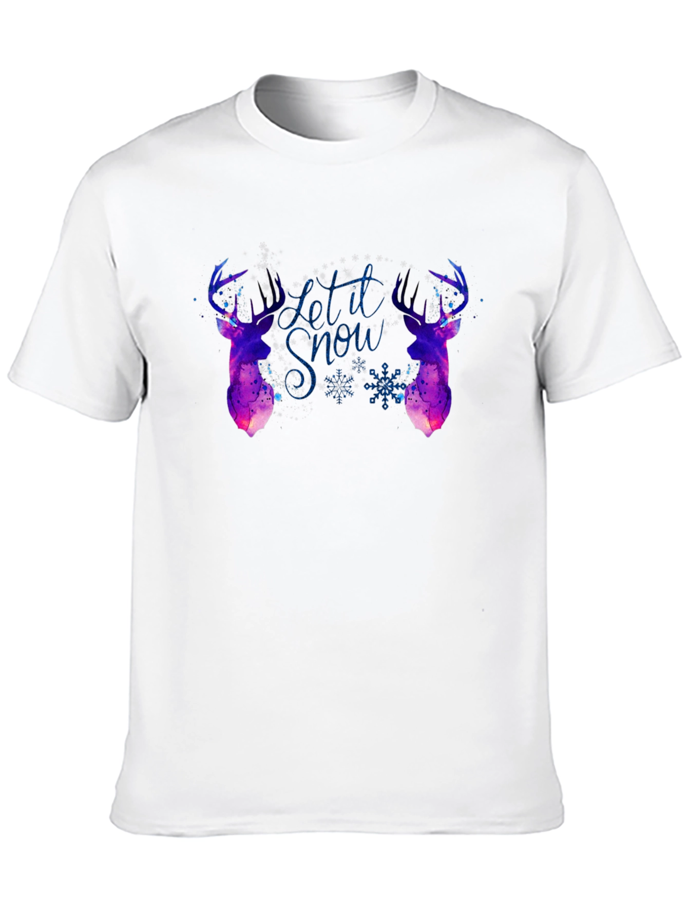 Let it Snow Deer Graphic T-Shirt