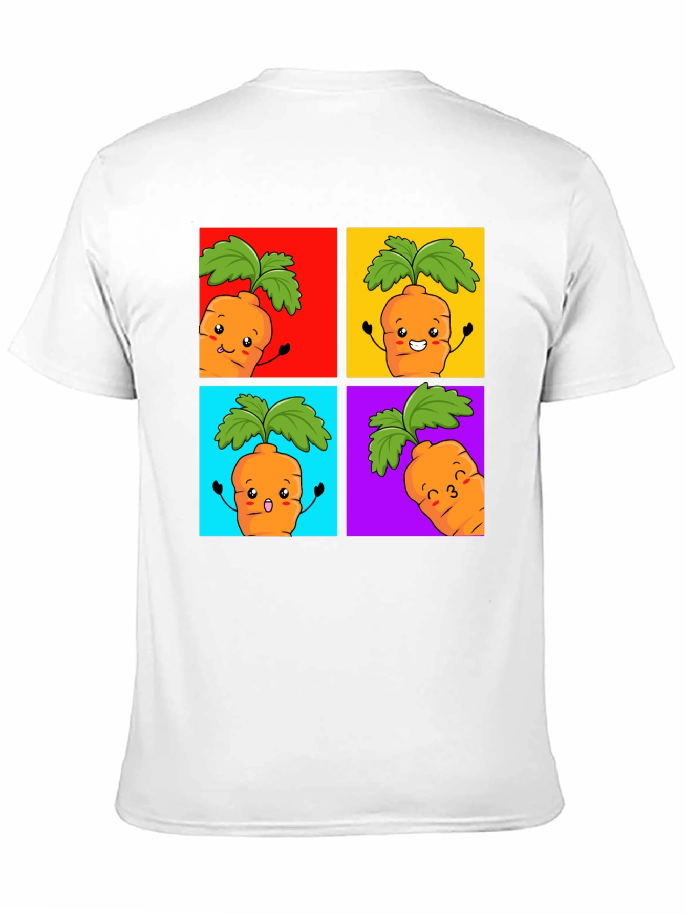 Carrot Pop Art Graphic Tee