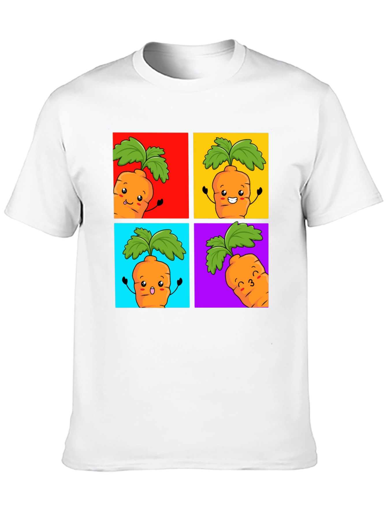 Carrot Pop Art Graphic Tee
