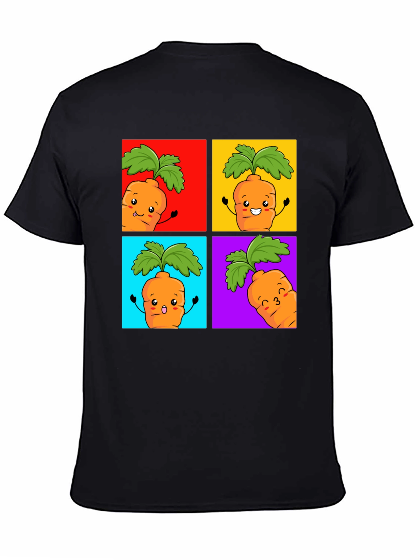 Carrot Pop Art Graphic Tee