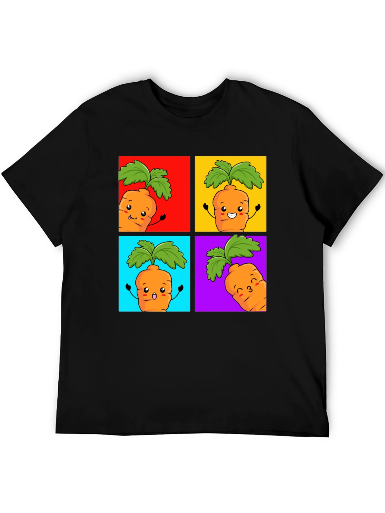 Carrot Pop Art Graphic Tee