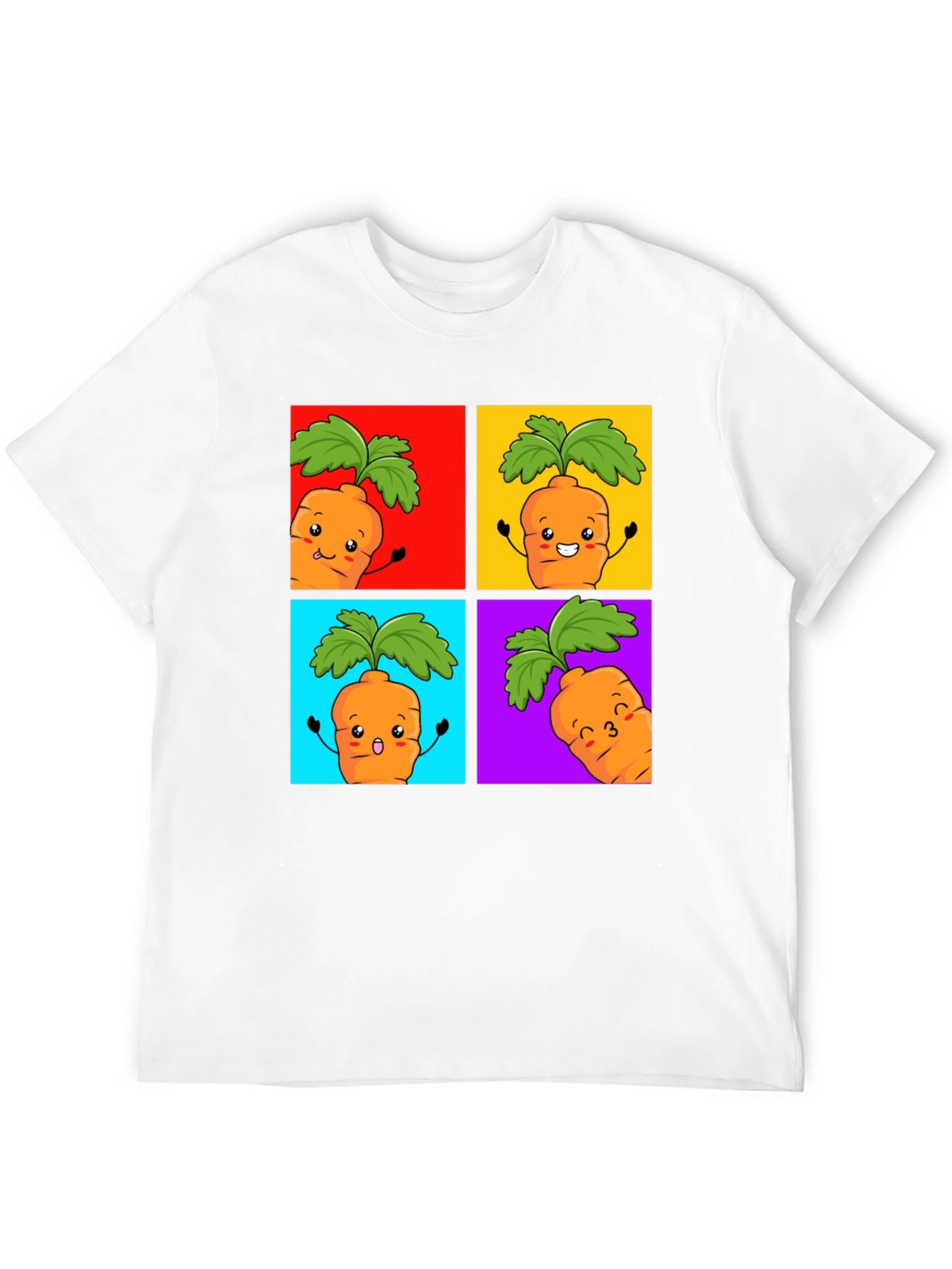 Carrot Pop Art Graphic Tee