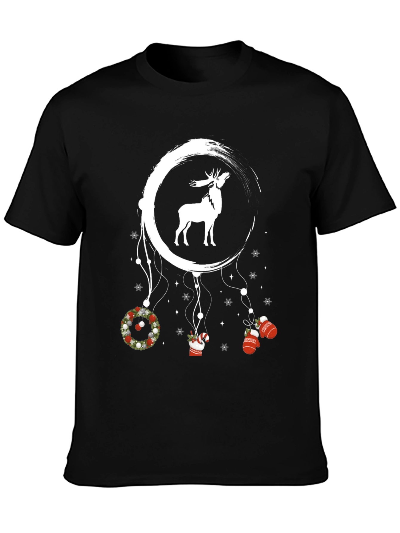 Holiday Deer Dreamcatcher T-Shirt