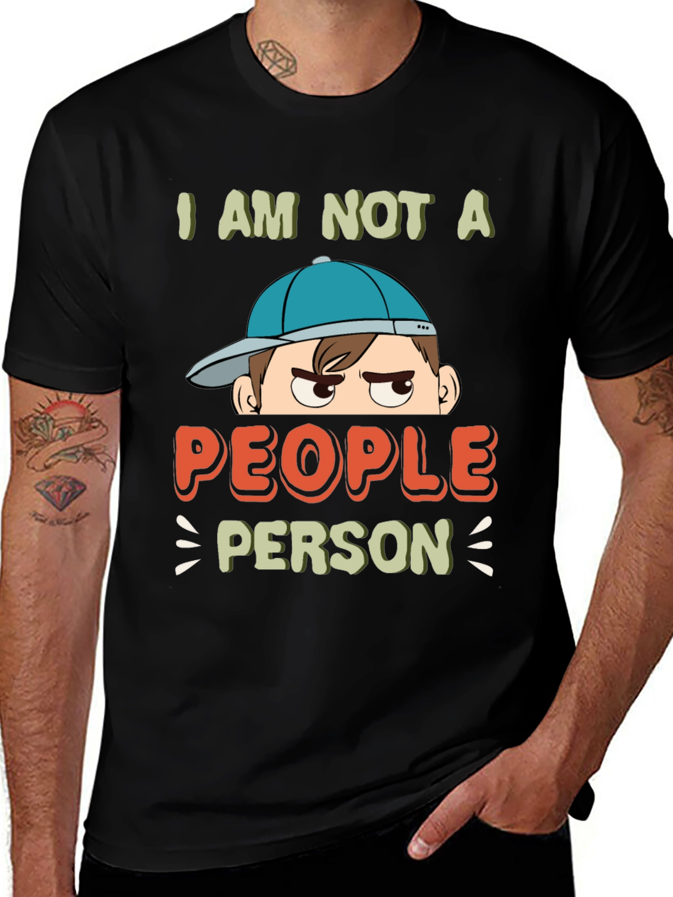 I am Not A People Person Graphic T-Shirt