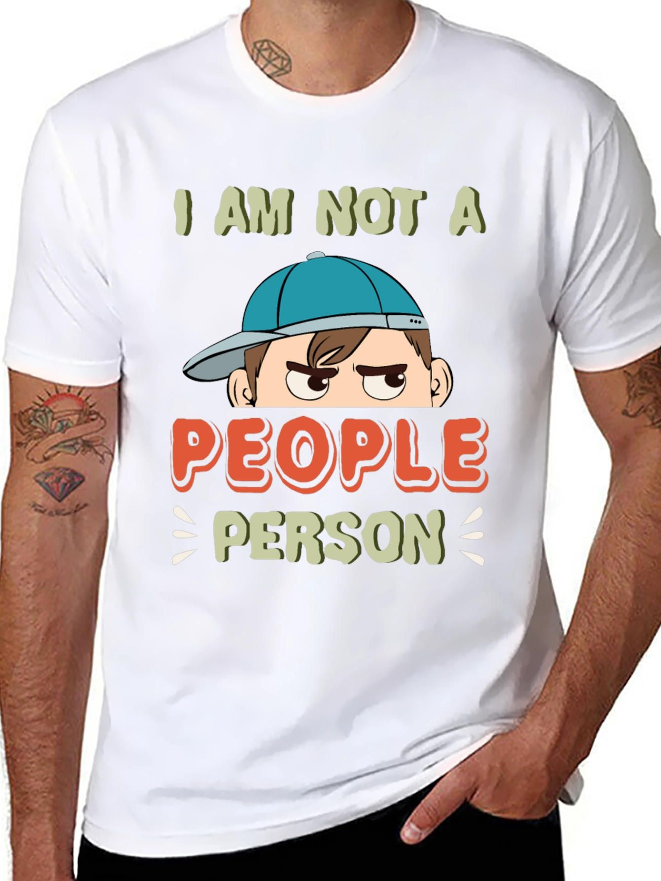 I am Not A People Person Graphic T-Shirt