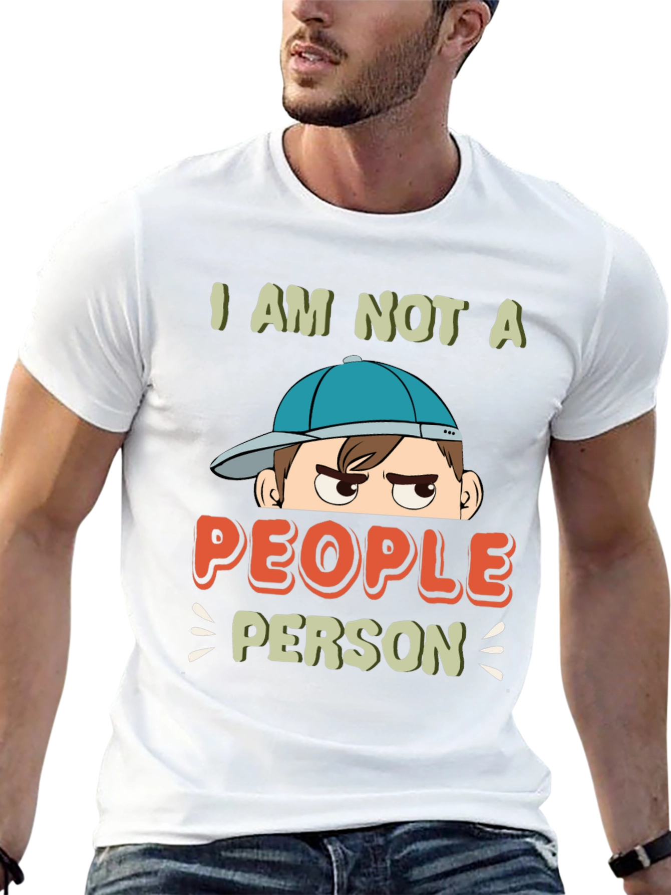 I am Not A People Person Graphic T-Shirt