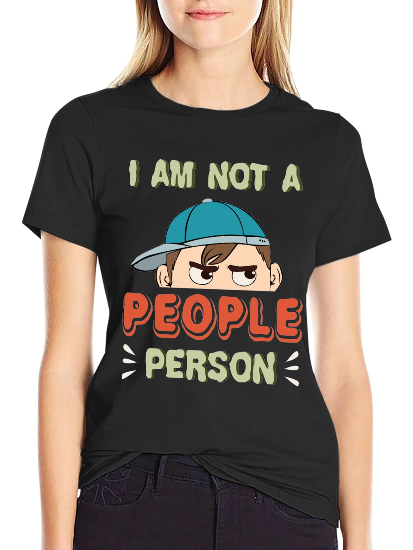 I am Not A People Person Graphic T-Shirt