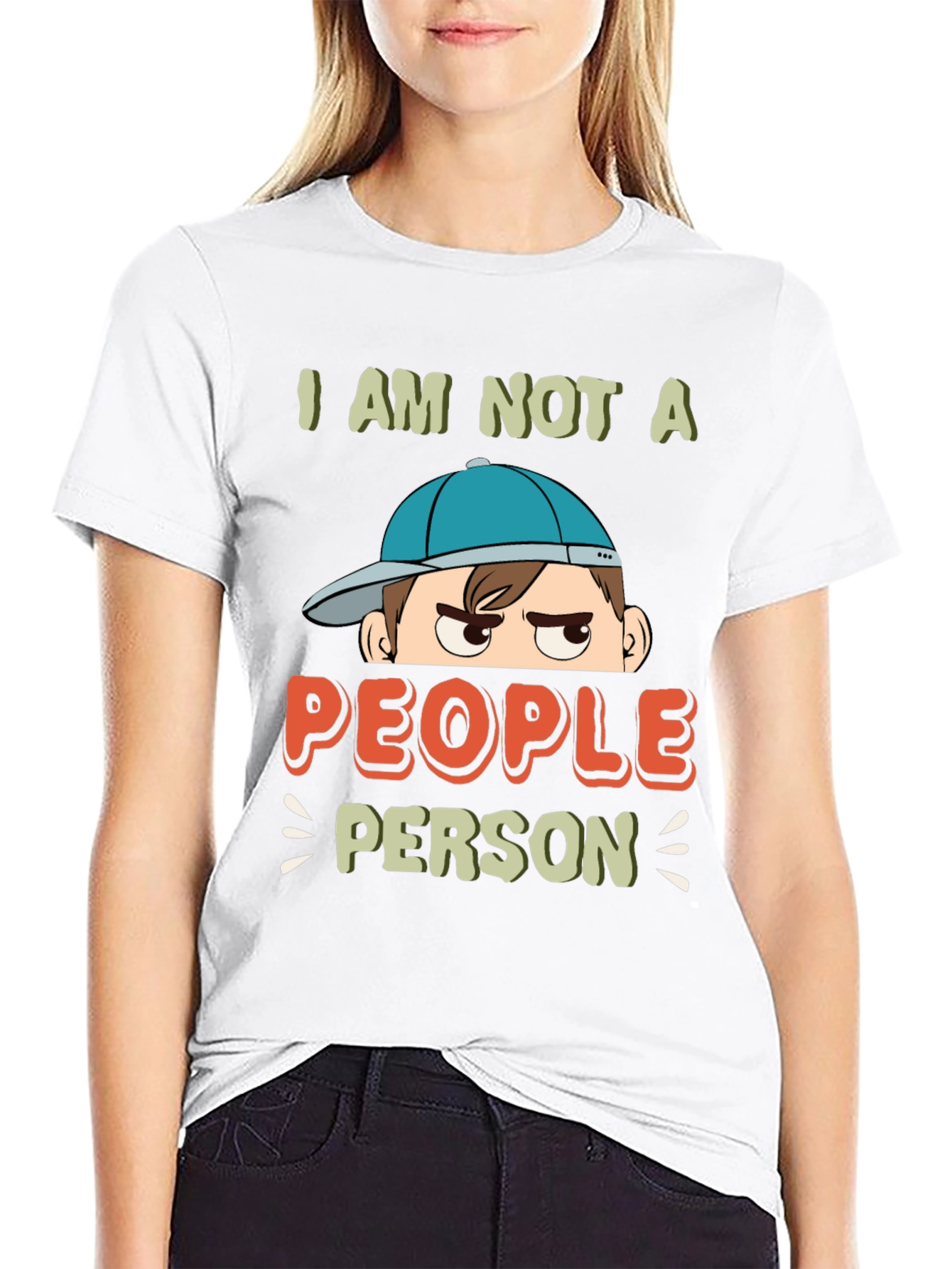 I am Not A People Person Graphic T-Shirt