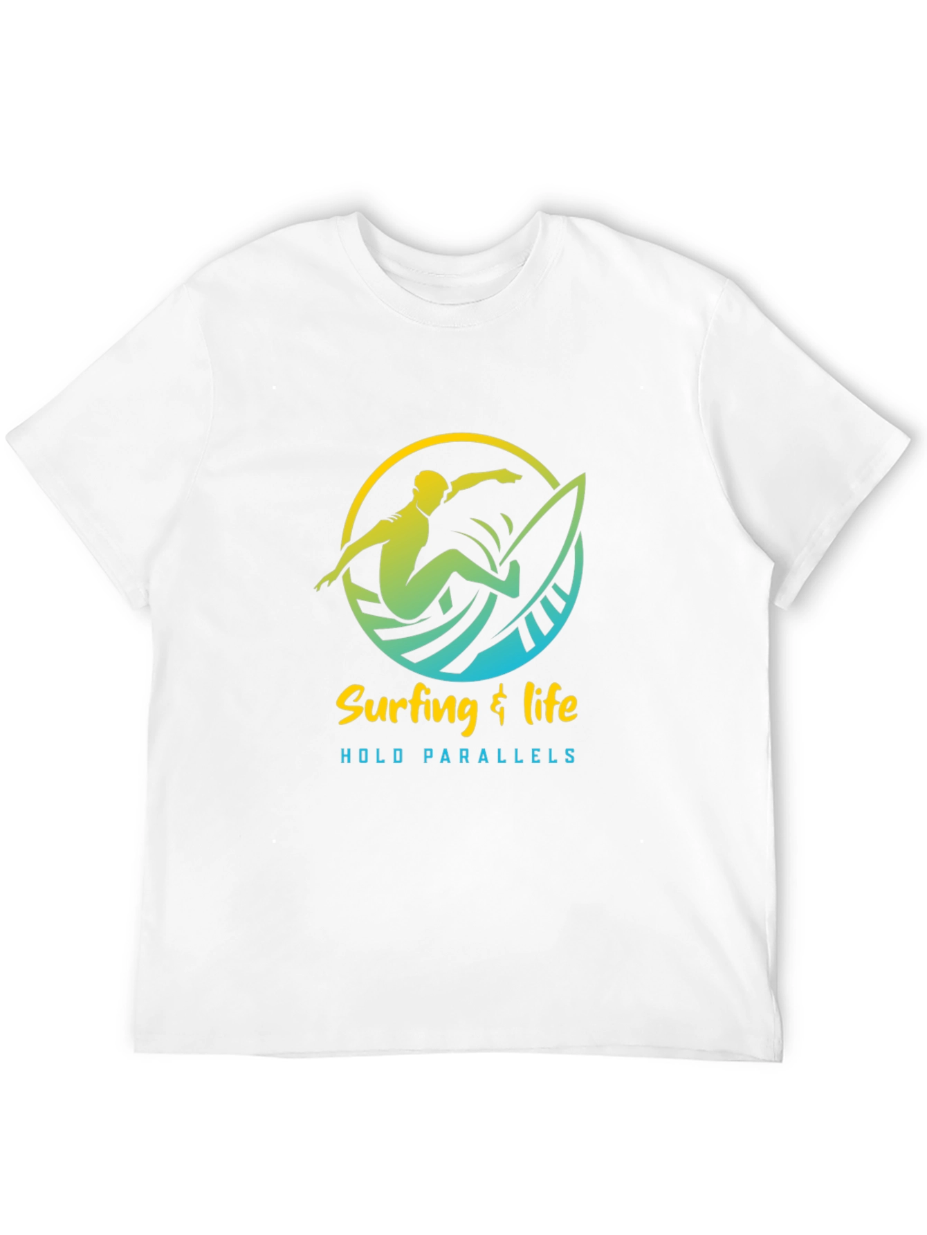Surfing & Life Tee - Hold Parallels Graphic T-Shirt