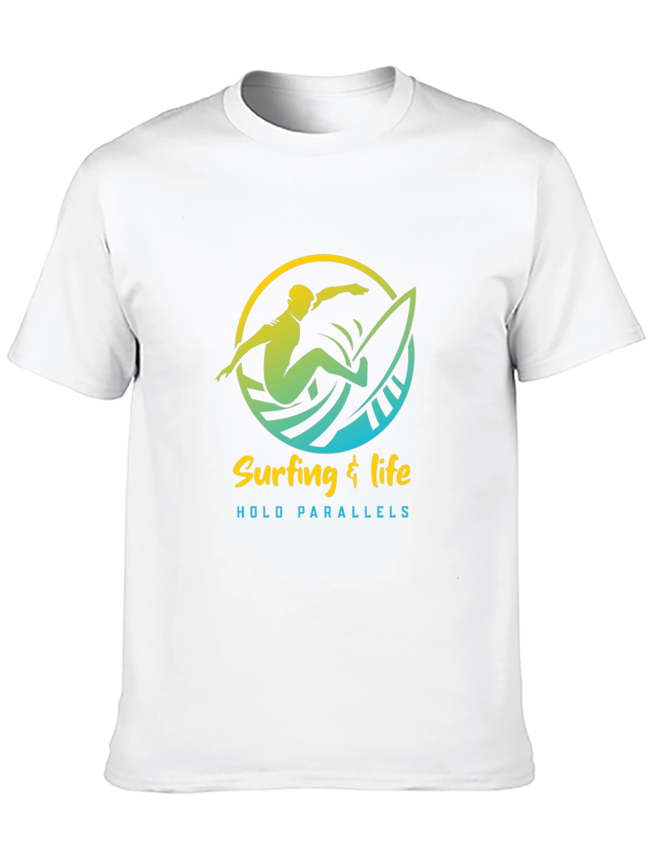 Surfing & Life Tee - Hold Parallels Graphic T-Shirt