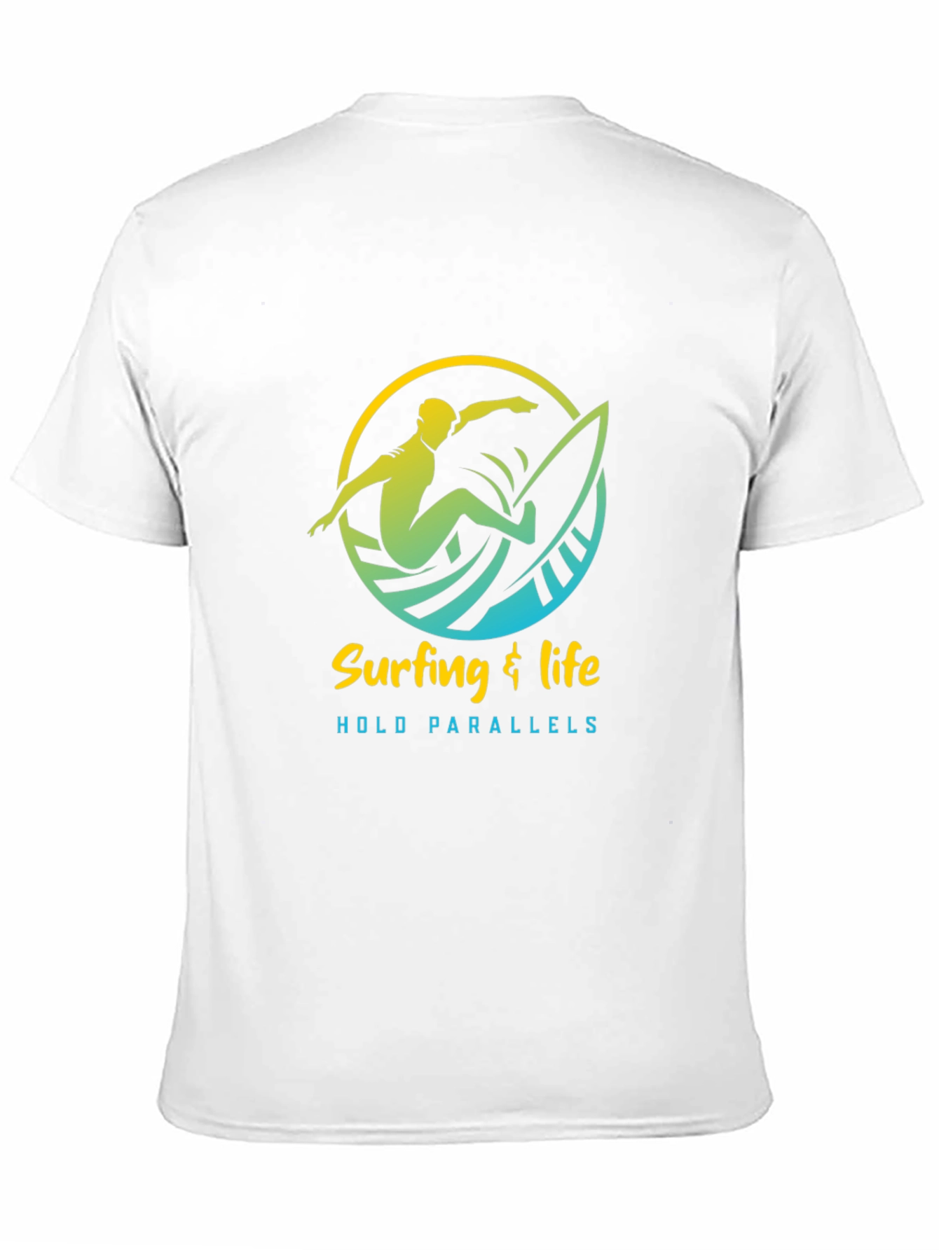 Surfing & Life Tee - Hold Parallels Graphic T-Shirt