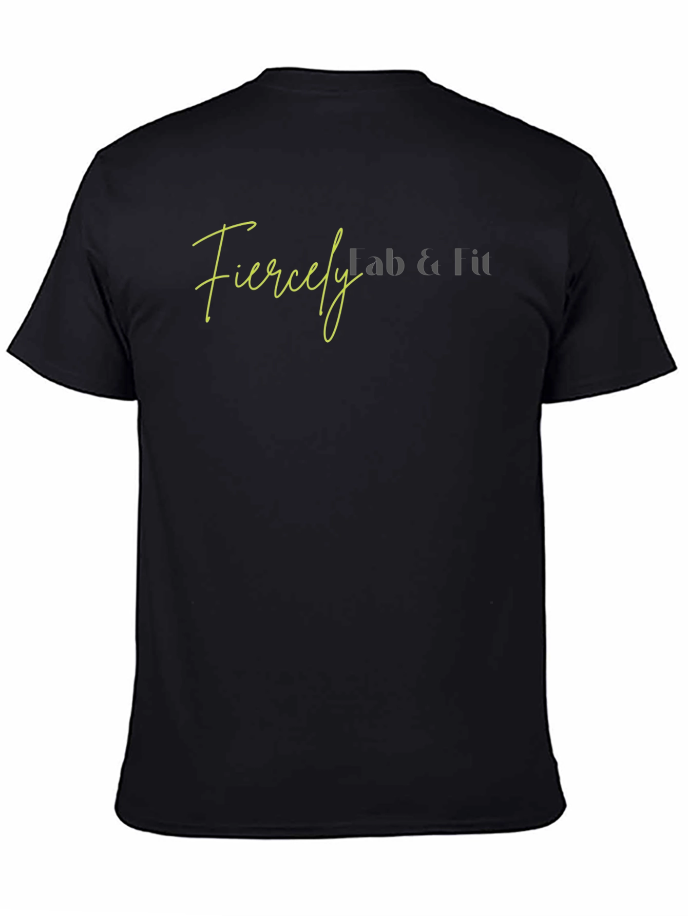 Fiercely Fab & Lit Black T-Shirt
