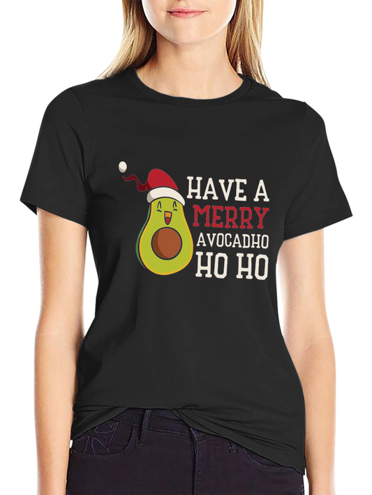 Merry Avocadho Holiday T-Shirt
