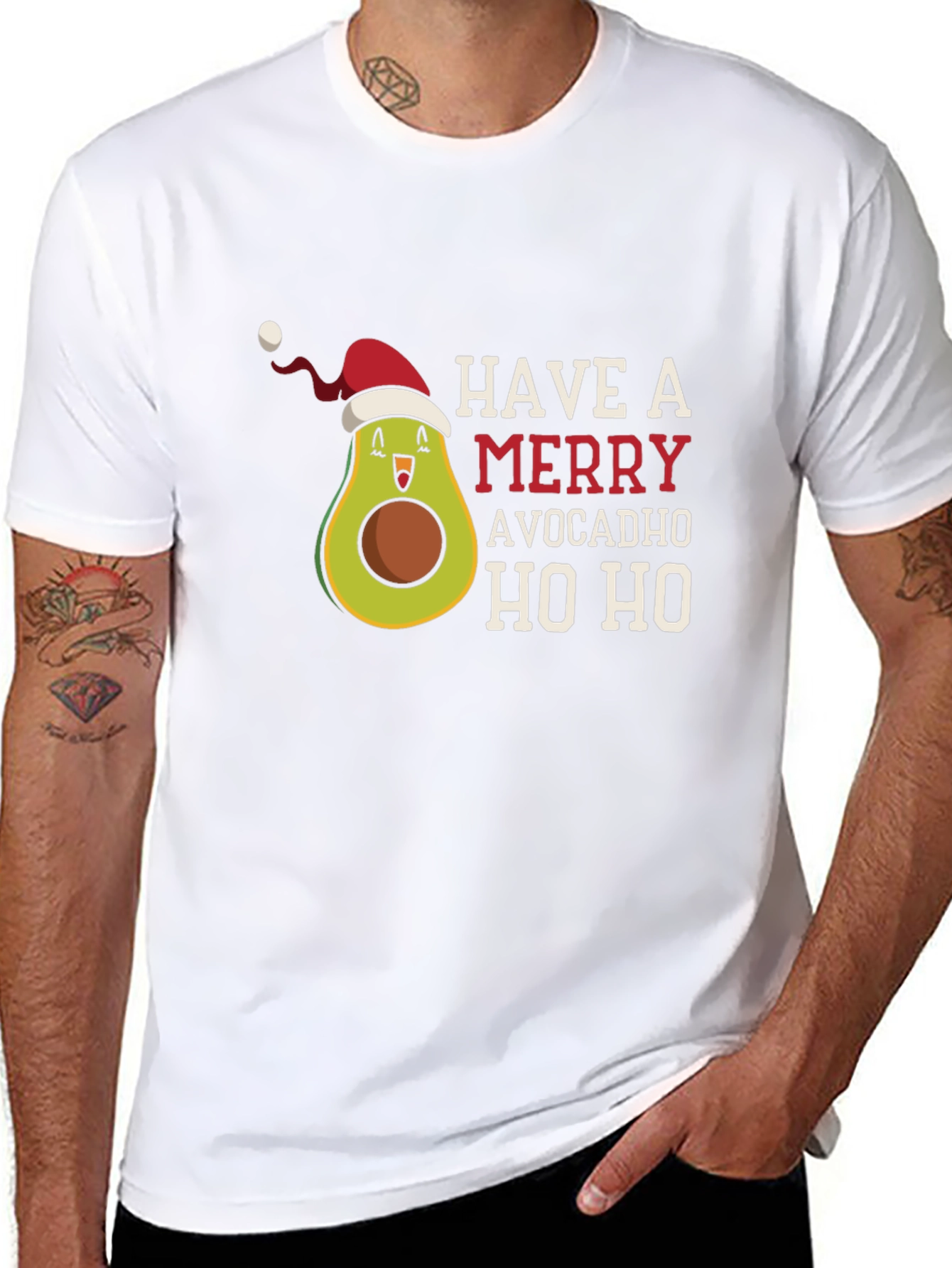 Merry Avocadho Holiday T-Shirt