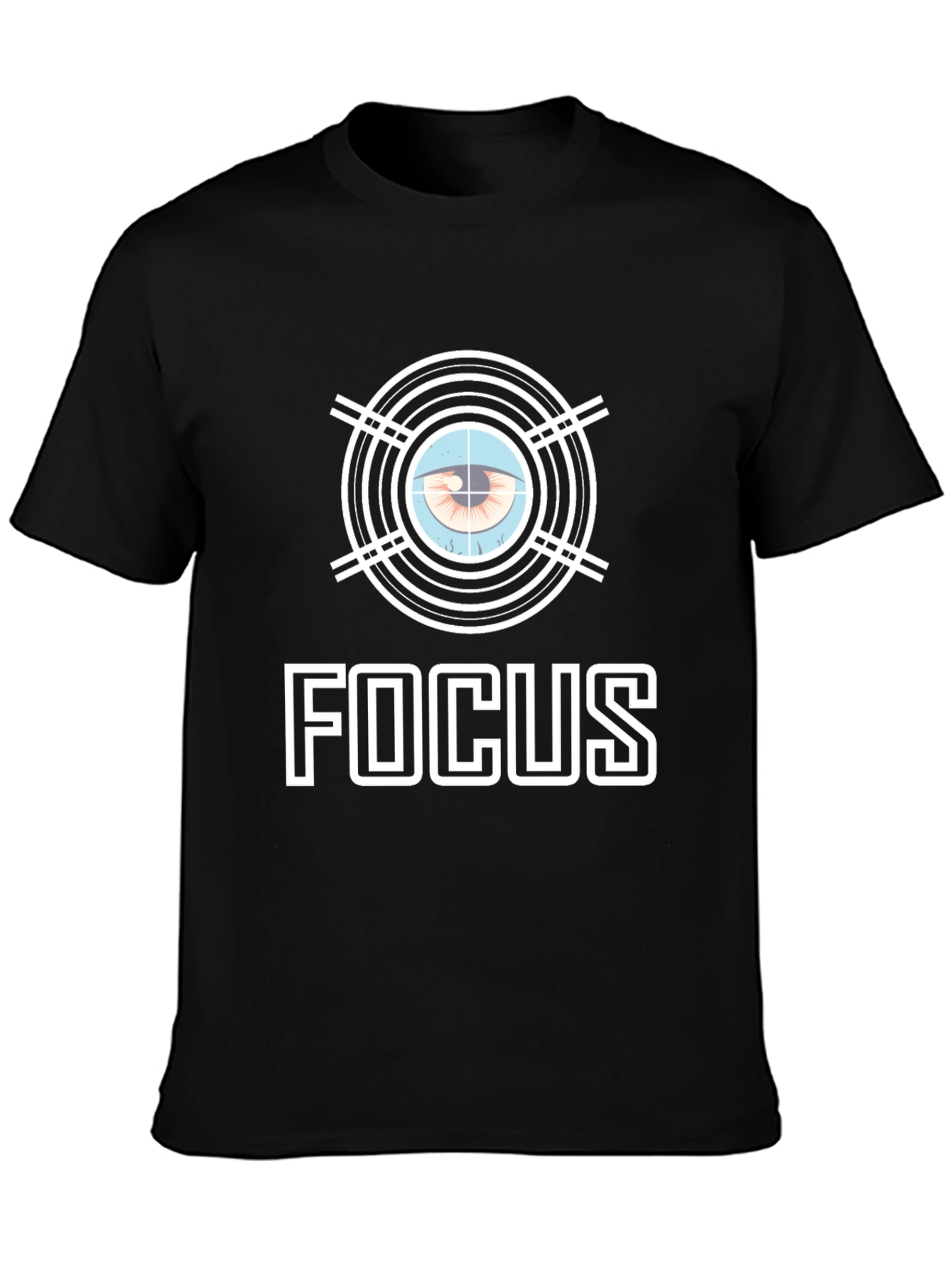 Focus Eye Graphic T-Shirt - Stylish & Unique Design