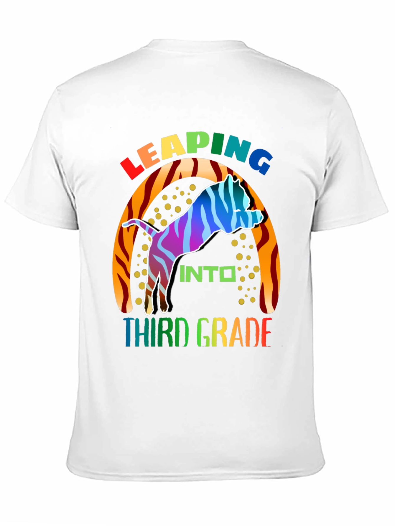 Leaping Into Third Grade T-Shirt