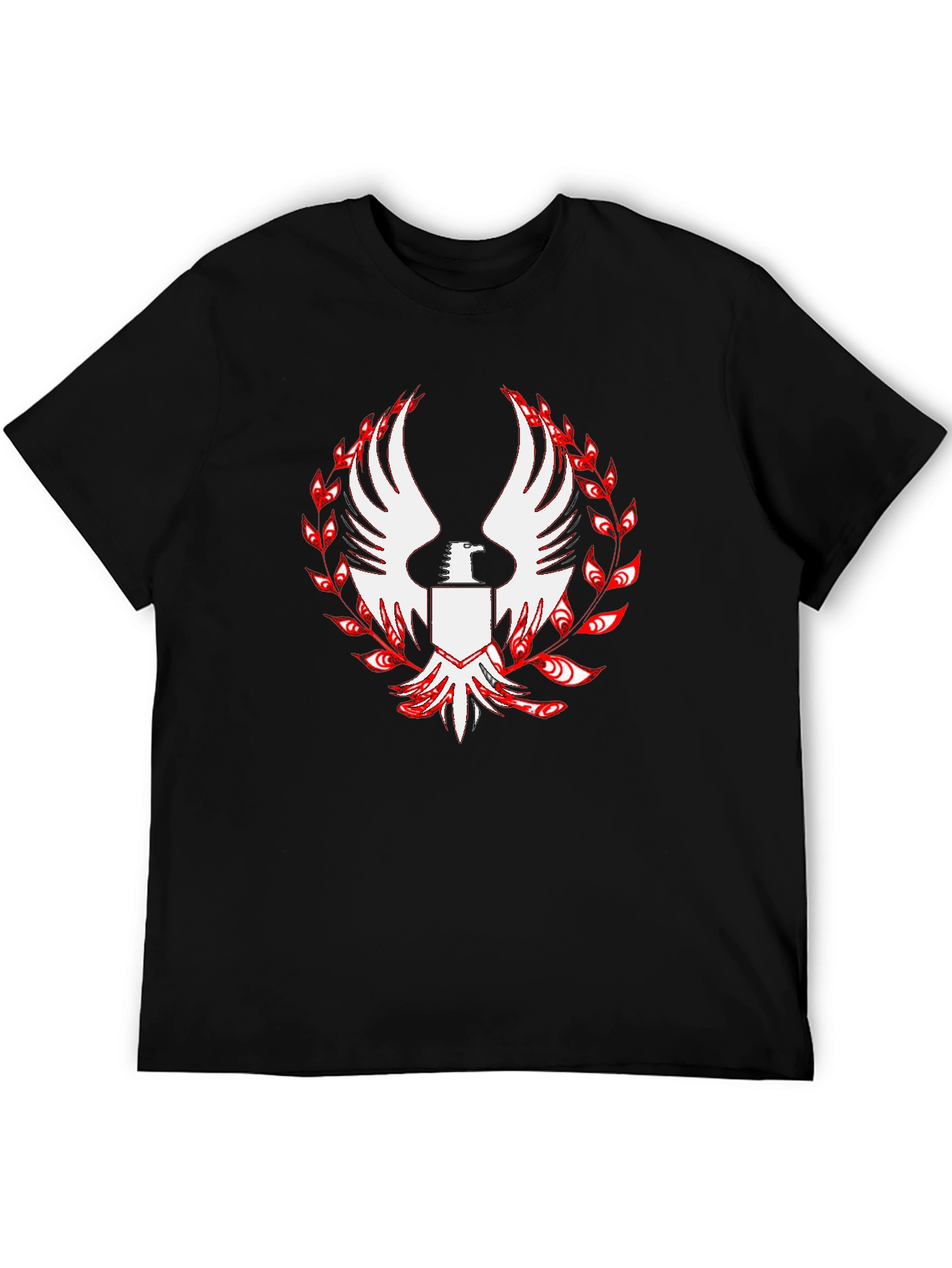 Phoenix Graphic Tee - Mens Black T-Shirt