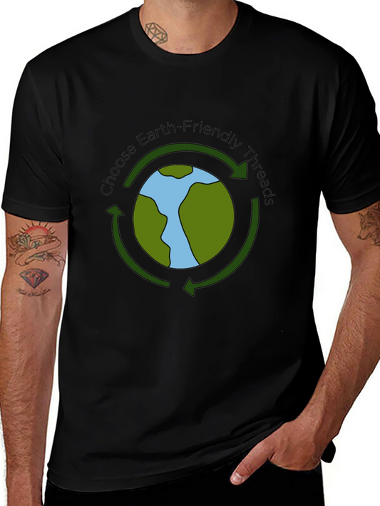 Earth-Friendly Threads Graphic Tee - Eco-Conscious Style