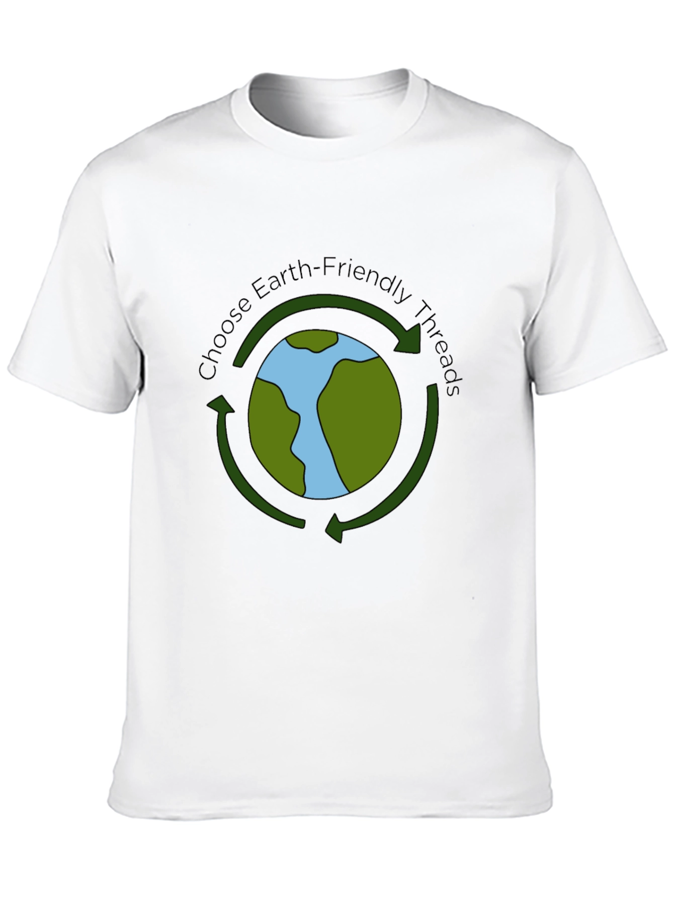 Earth-Friendly Threads Graphic Tee - Eco-Conscious Style