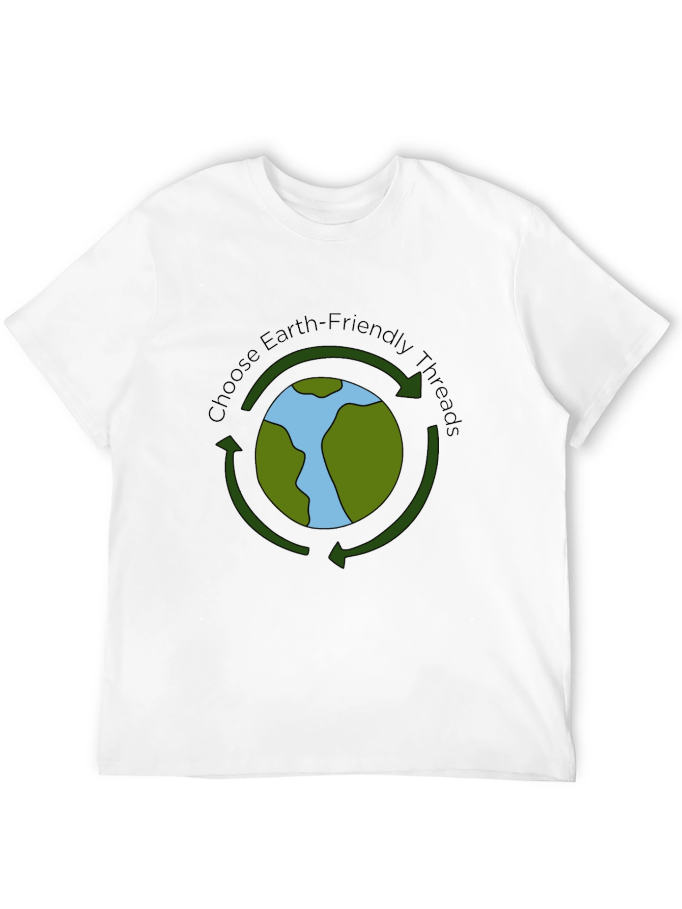 Earth-Friendly Threads Graphic Tee - Eco-Conscious Style