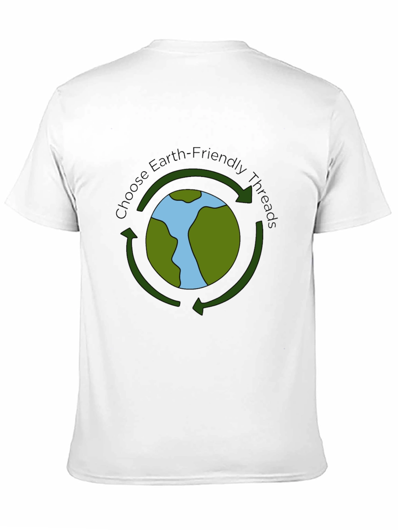 Earth-Friendly Threads Graphic Tee - Eco-Conscious Style
