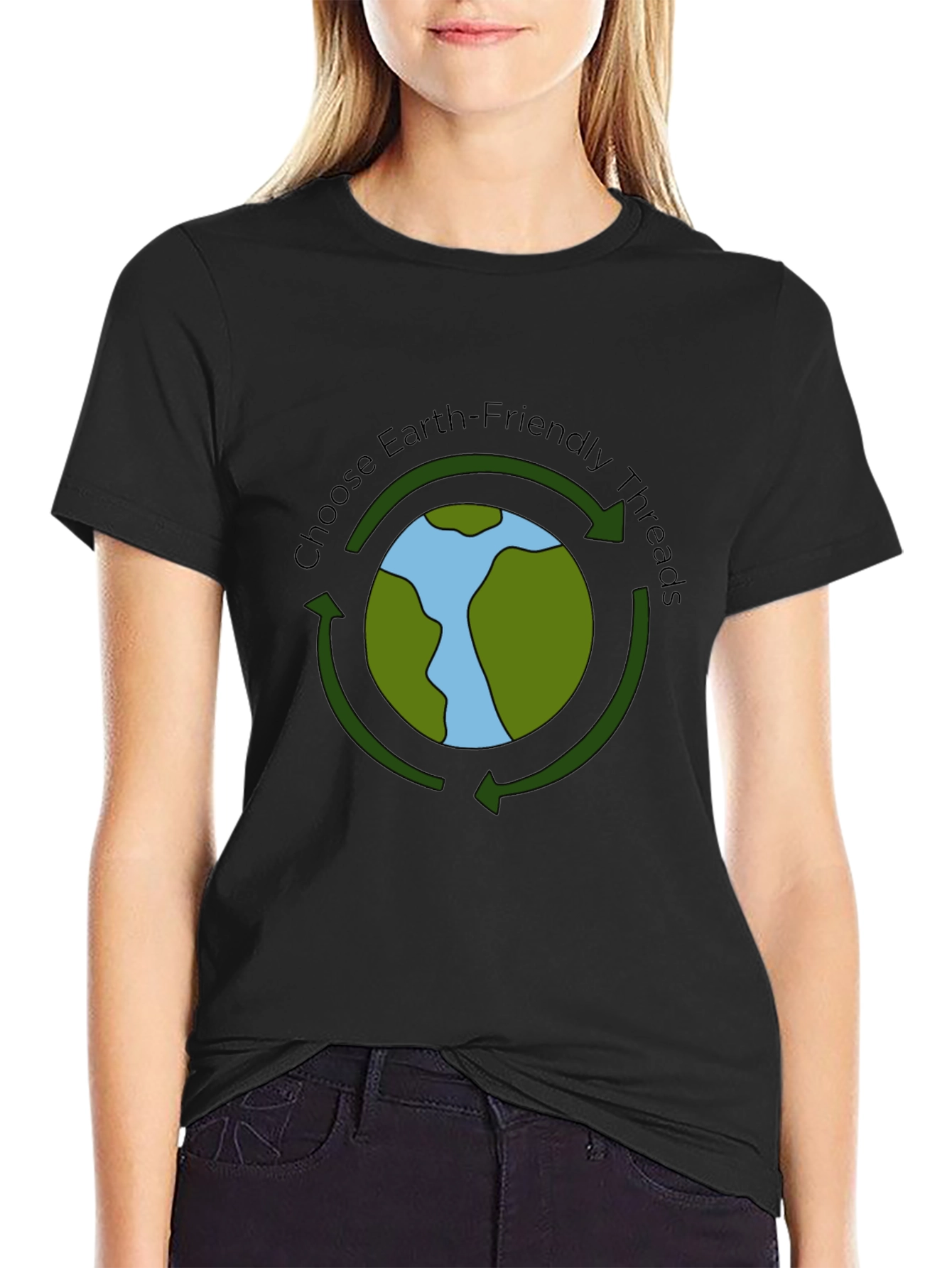 Earth-Friendly Threads Graphic Tee - Eco-Conscious Style