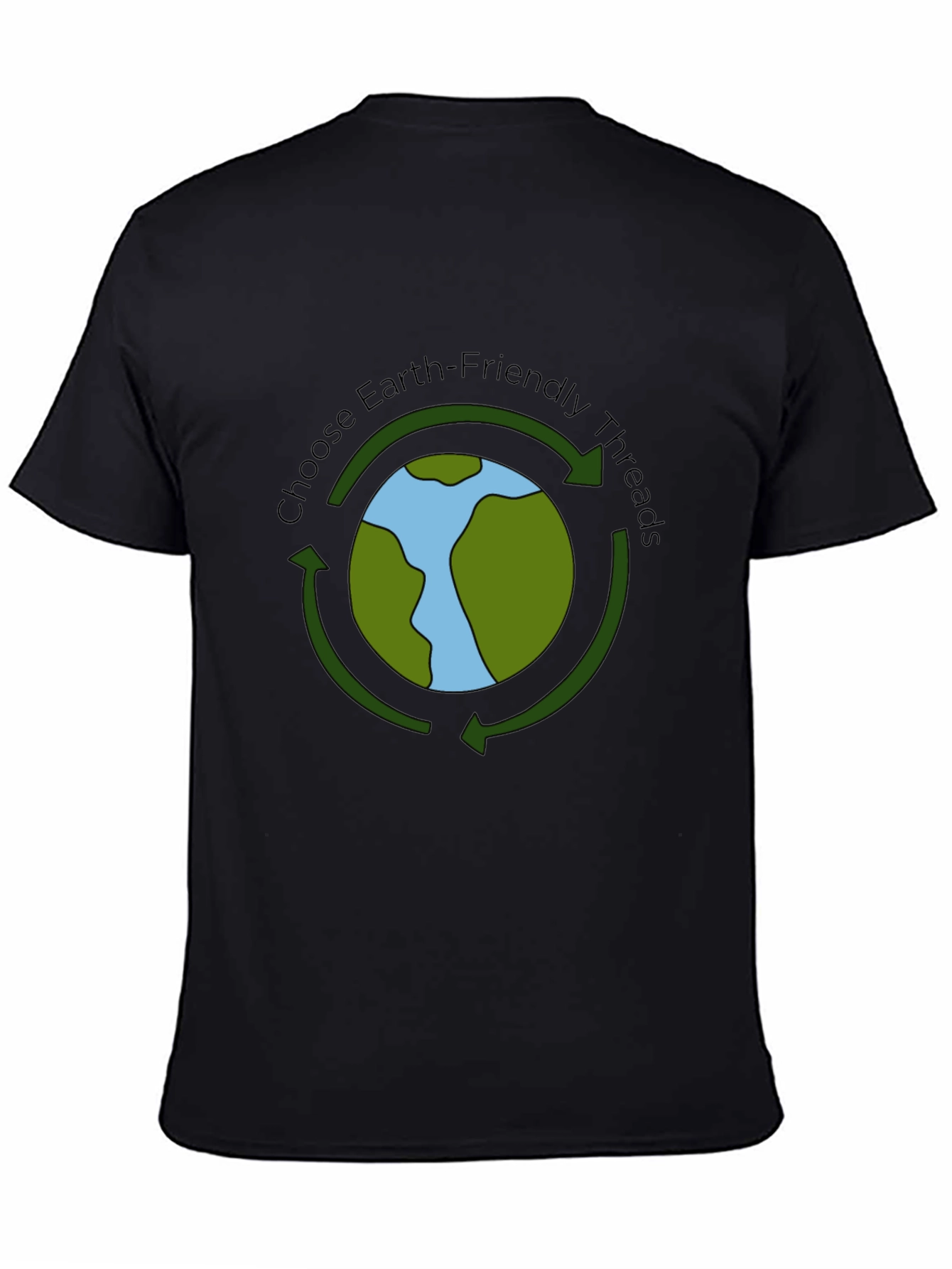 Earth-Friendly Threads Graphic Tee - Eco-Conscious Style