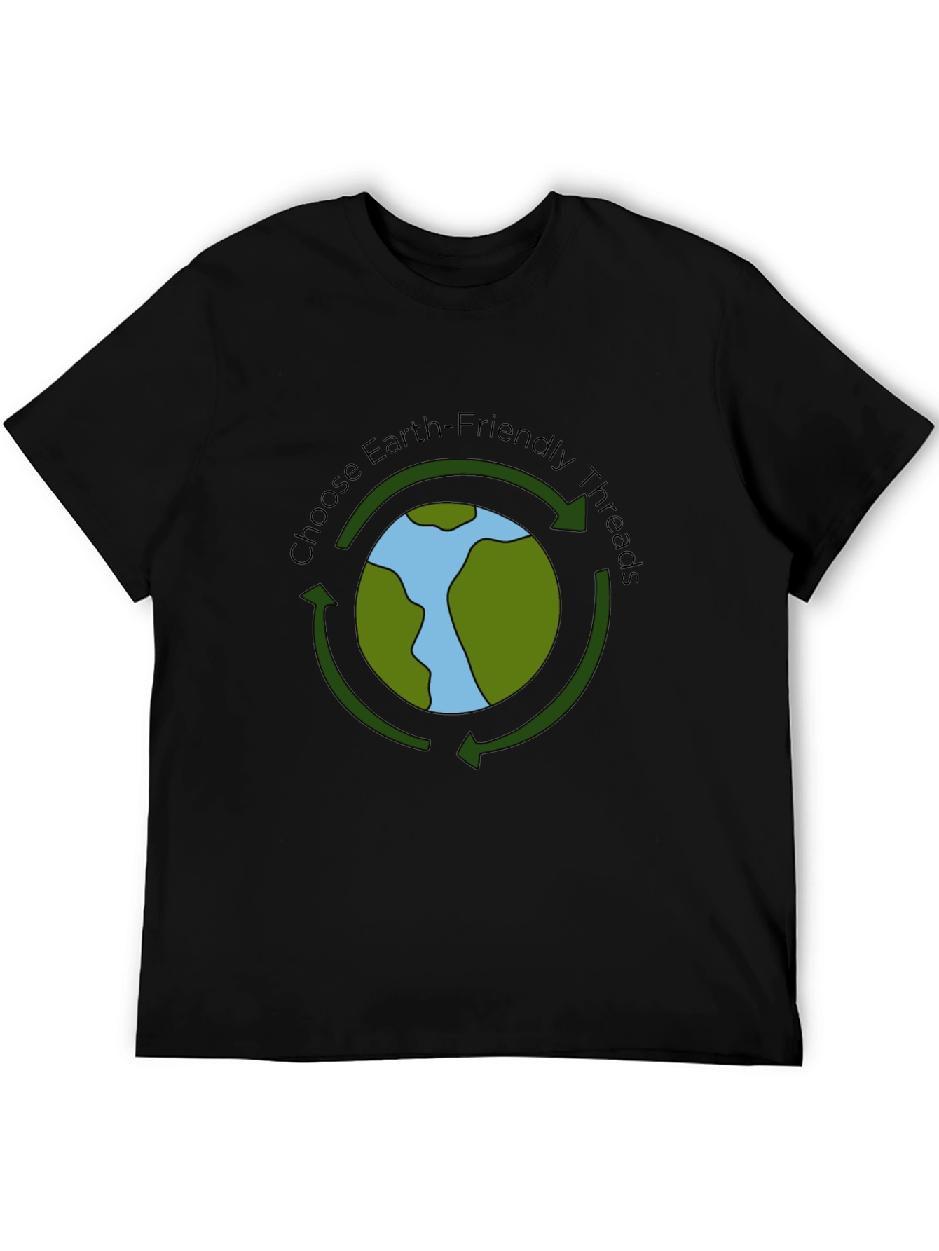 Earth-Friendly Threads Graphic Tee - Eco-Conscious Style