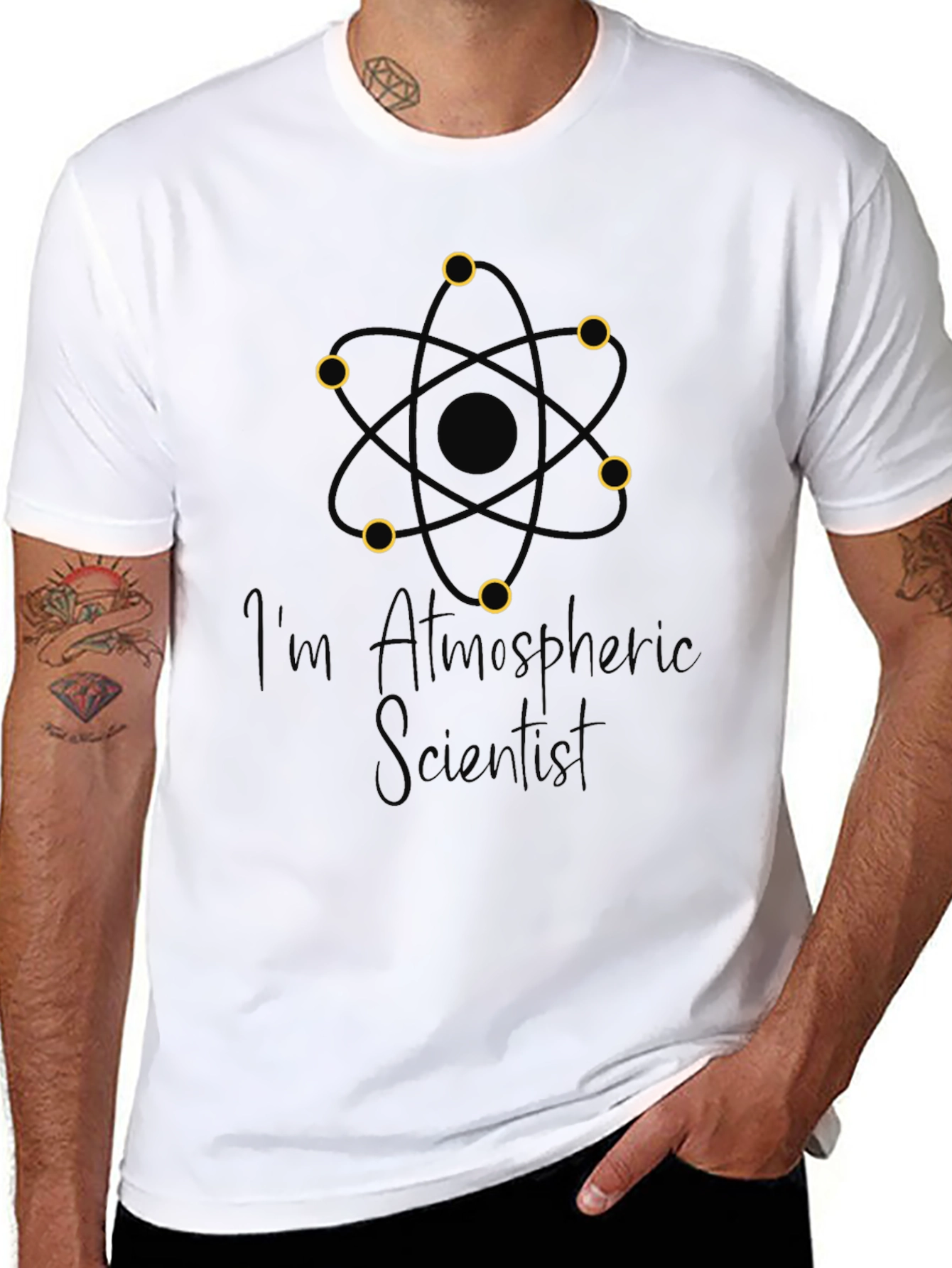 Im Atmospheric Scientist Black T-Shirt