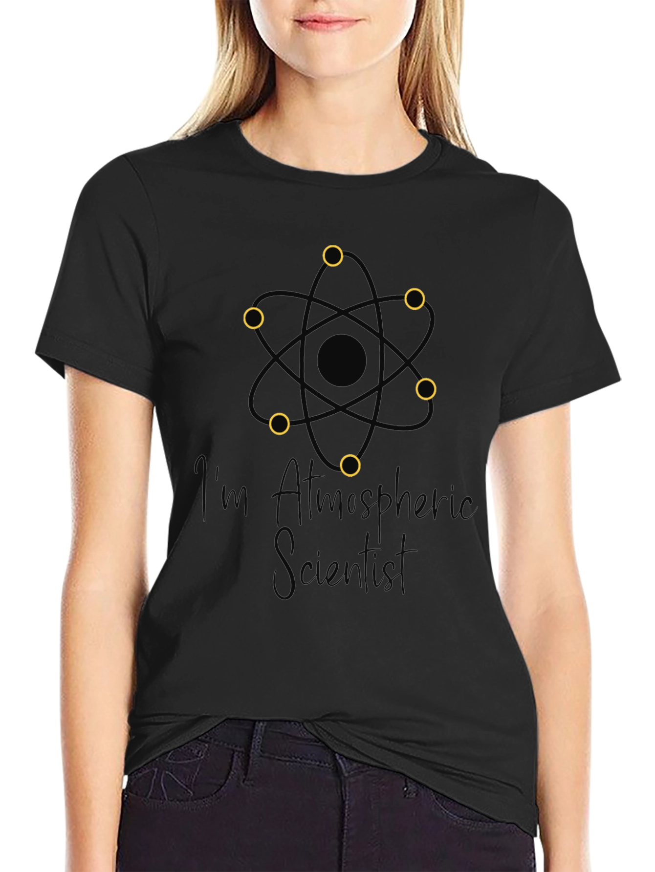 Im Atmospheric Scientist Black T-Shirt