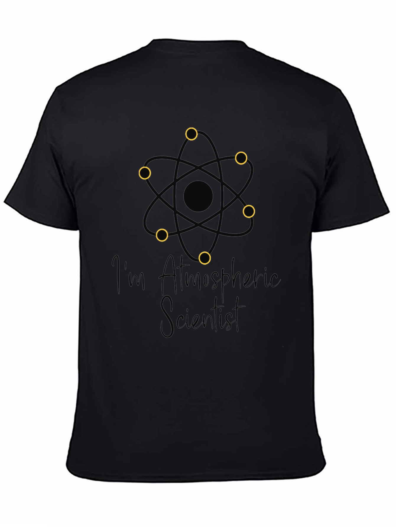Im Atmospheric Scientist Black T-Shirt