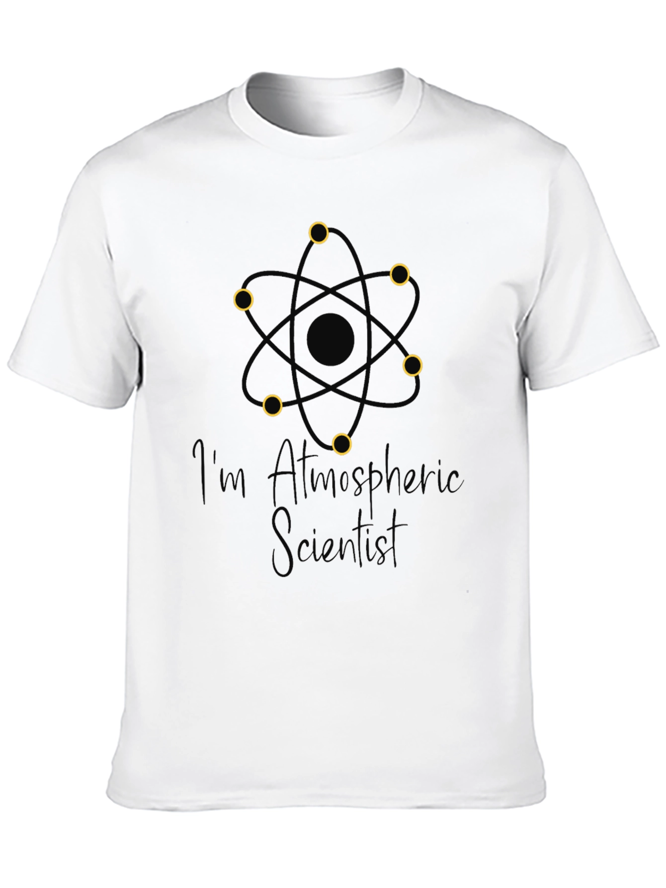 Im Atmospheric Scientist Black T-Shirt