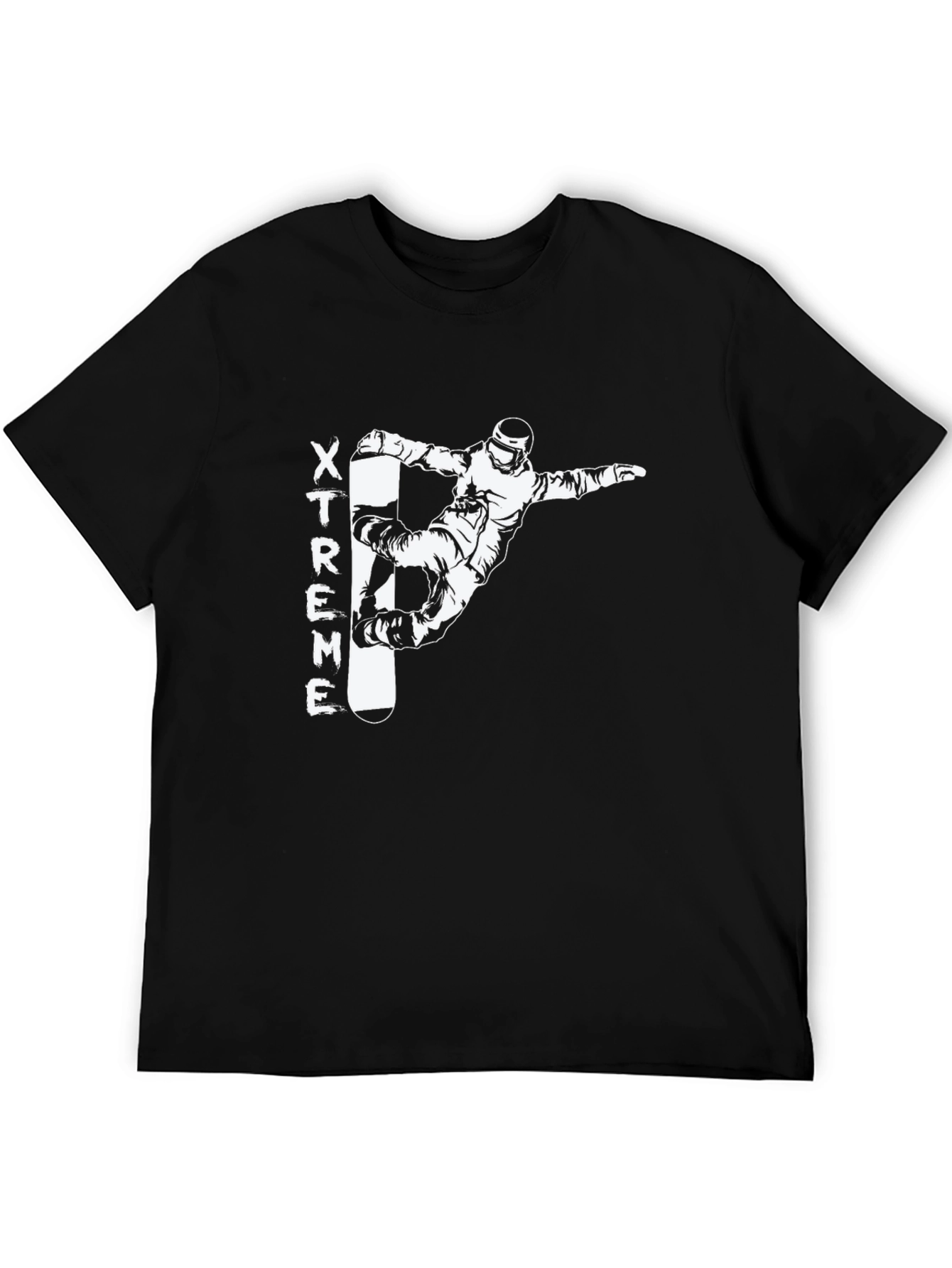 Xtreme Snowboard Graphic T-Shirt - Black