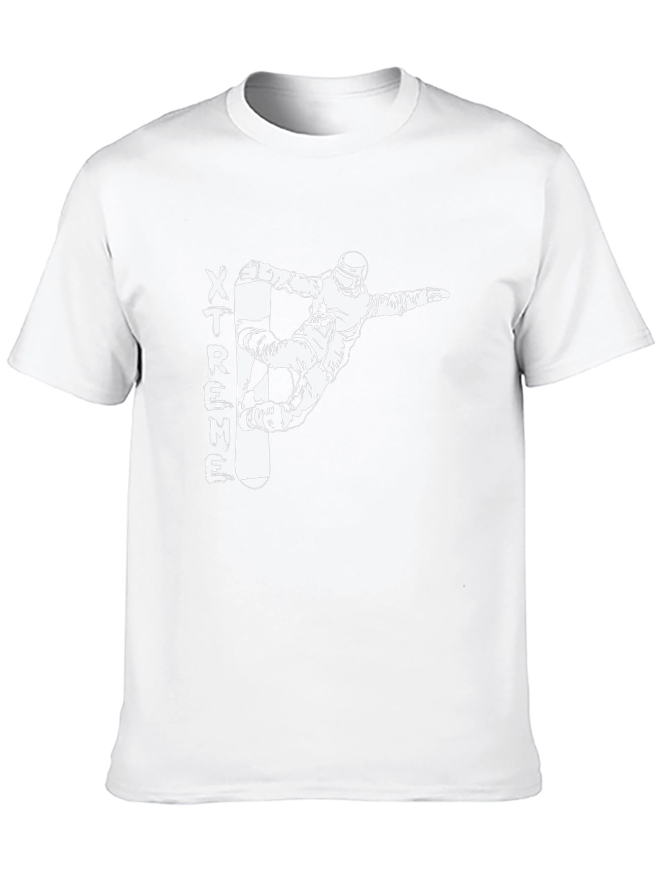 Xtreme Snowboard Graphic T-Shirt - Black