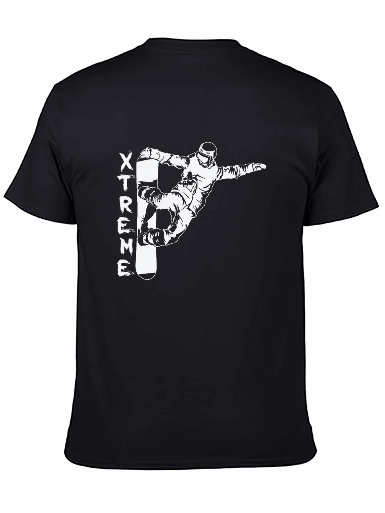 Xtreme Snowboard Graphic T-Shirt - Black