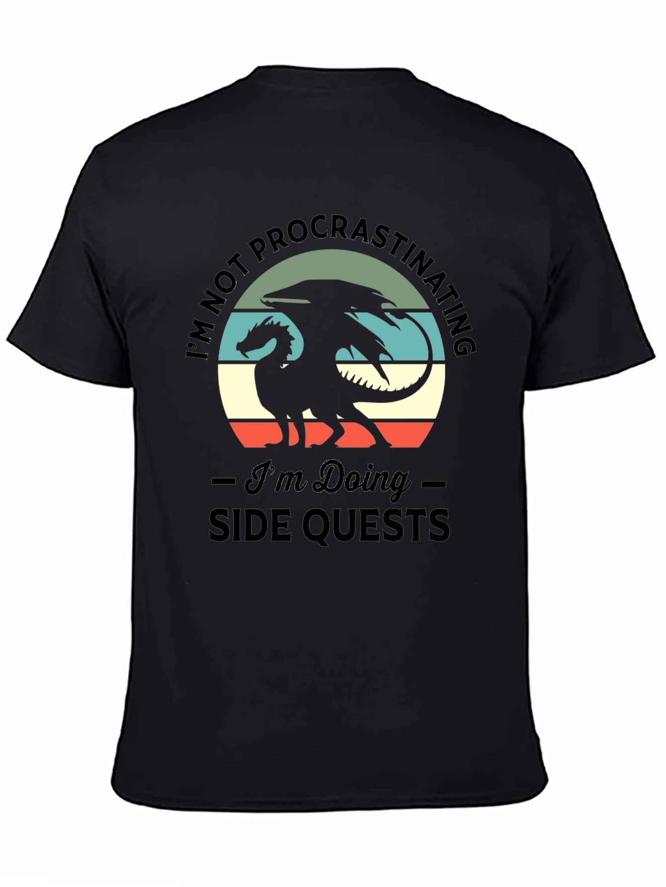 Dragon Side Quests Graphic T-Shirt