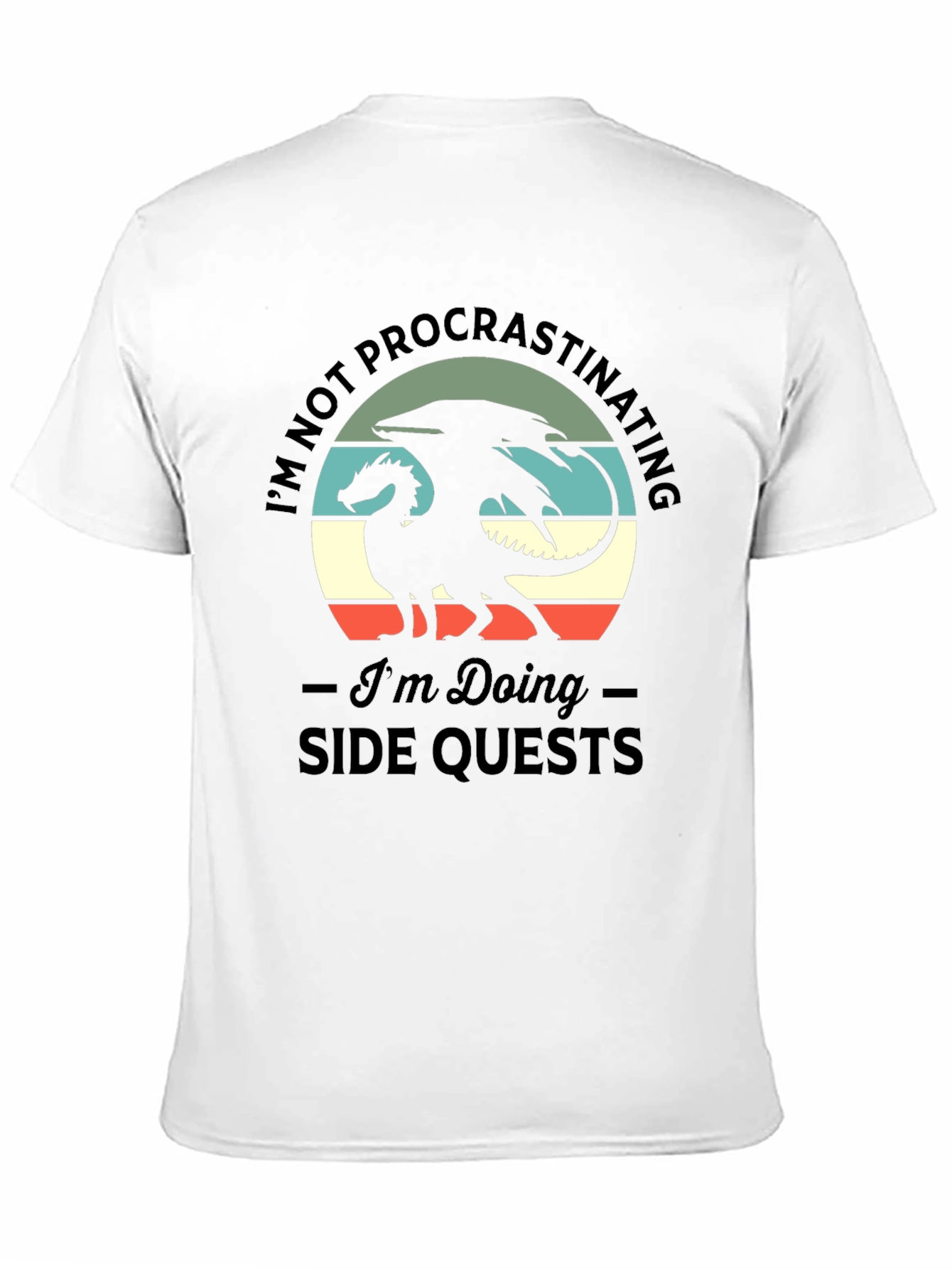 Dragon Side Quests Graphic T-Shirt