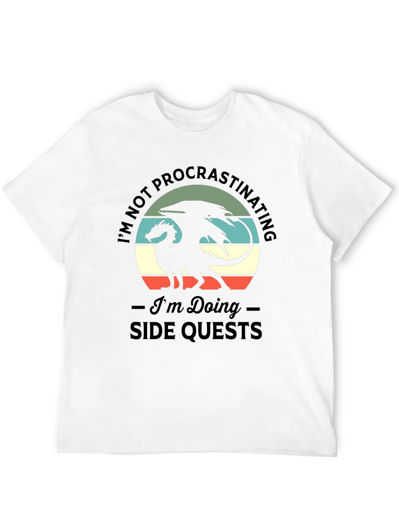 Dragon Side Quests Graphic T-Shirt