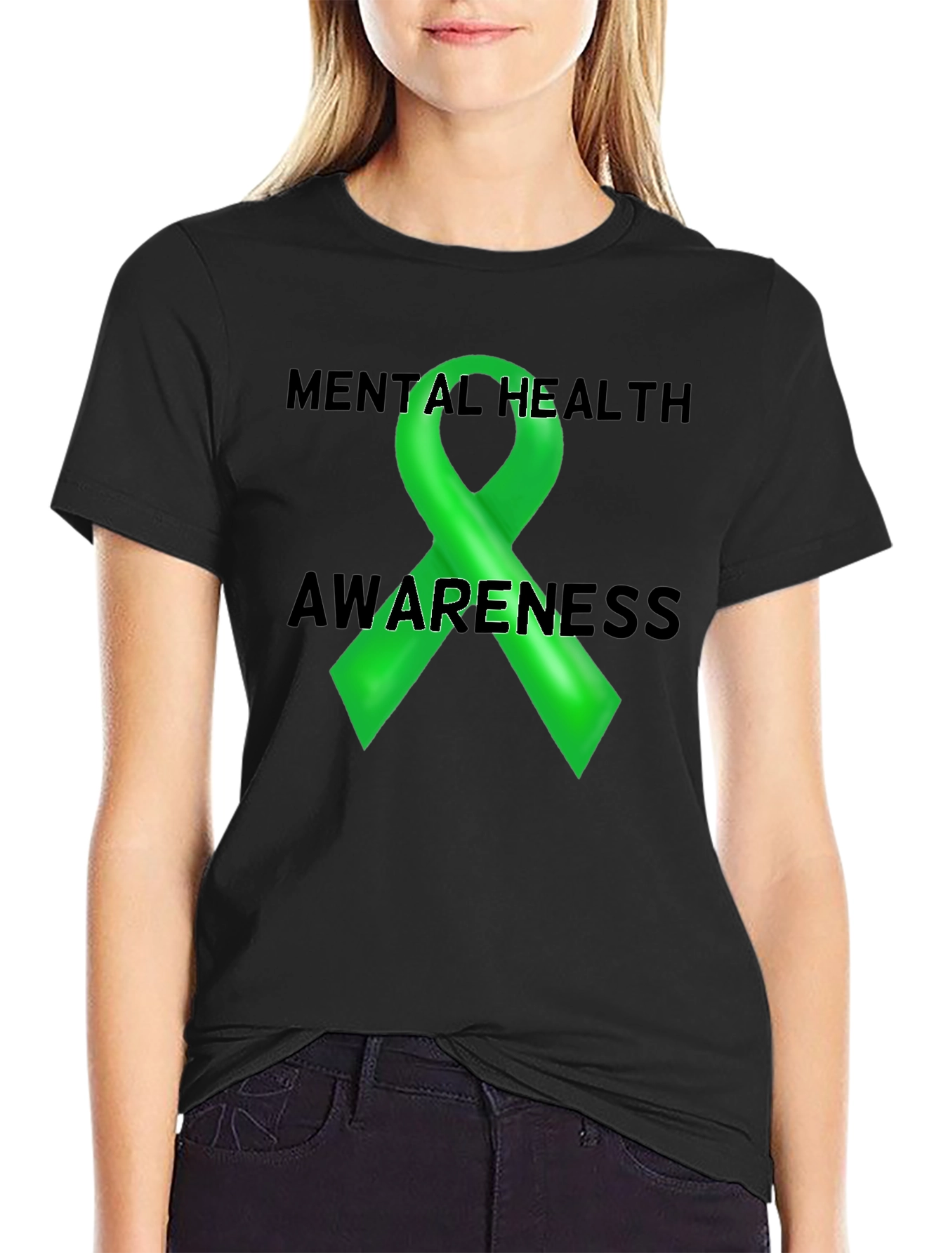 Mental Health Awareness Ribbon T-Shirt