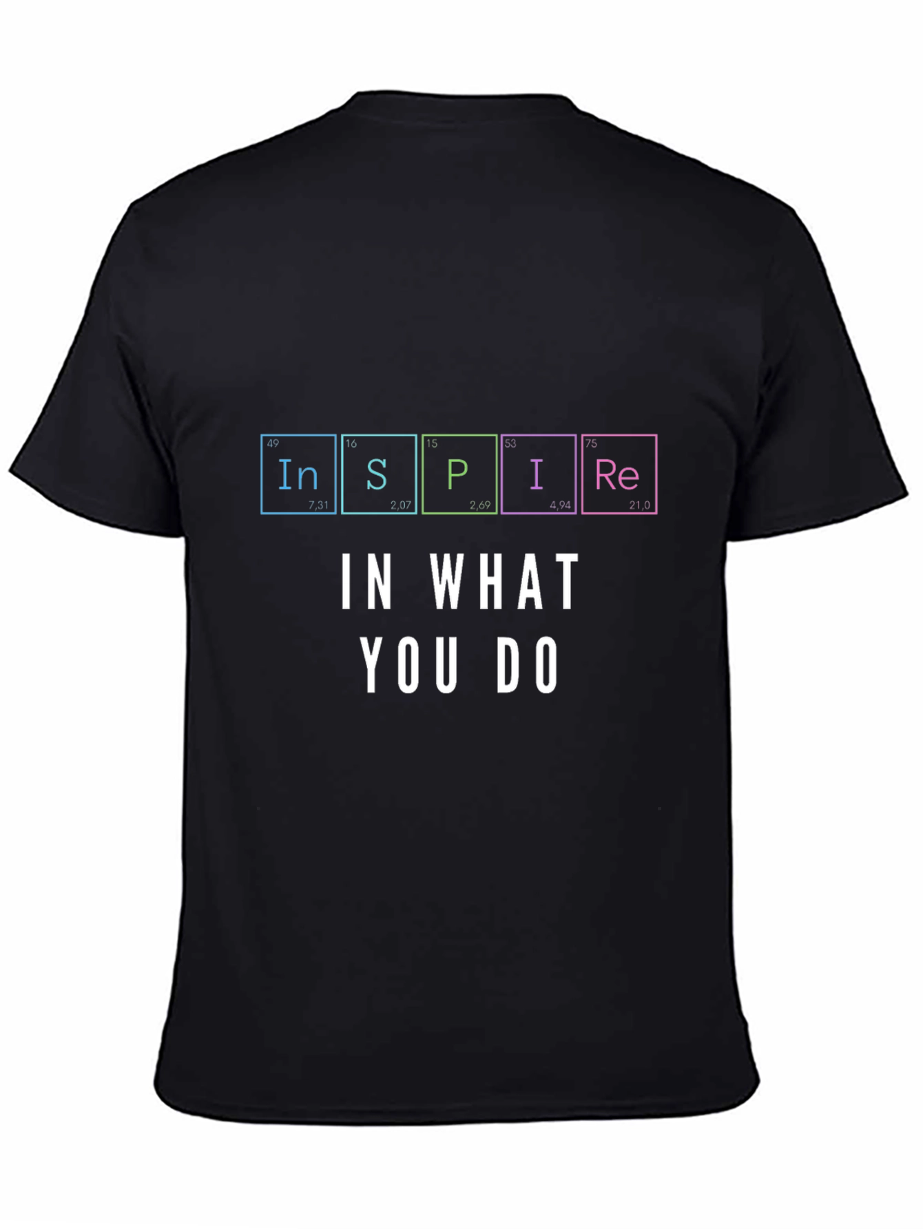 Inspire T-Shirt - Periodic Table Style