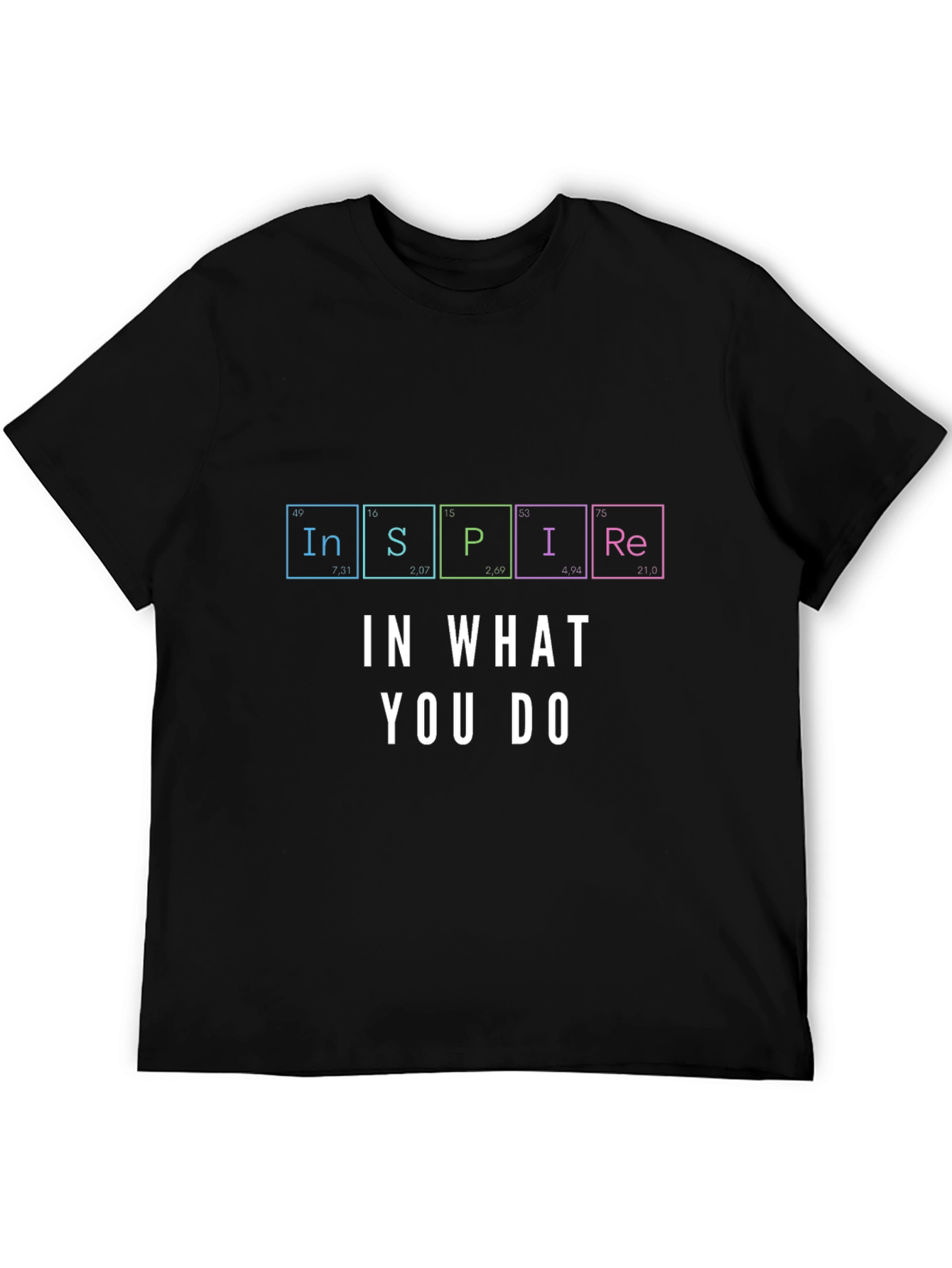 Inspire T-Shirt - Periodic Table Style