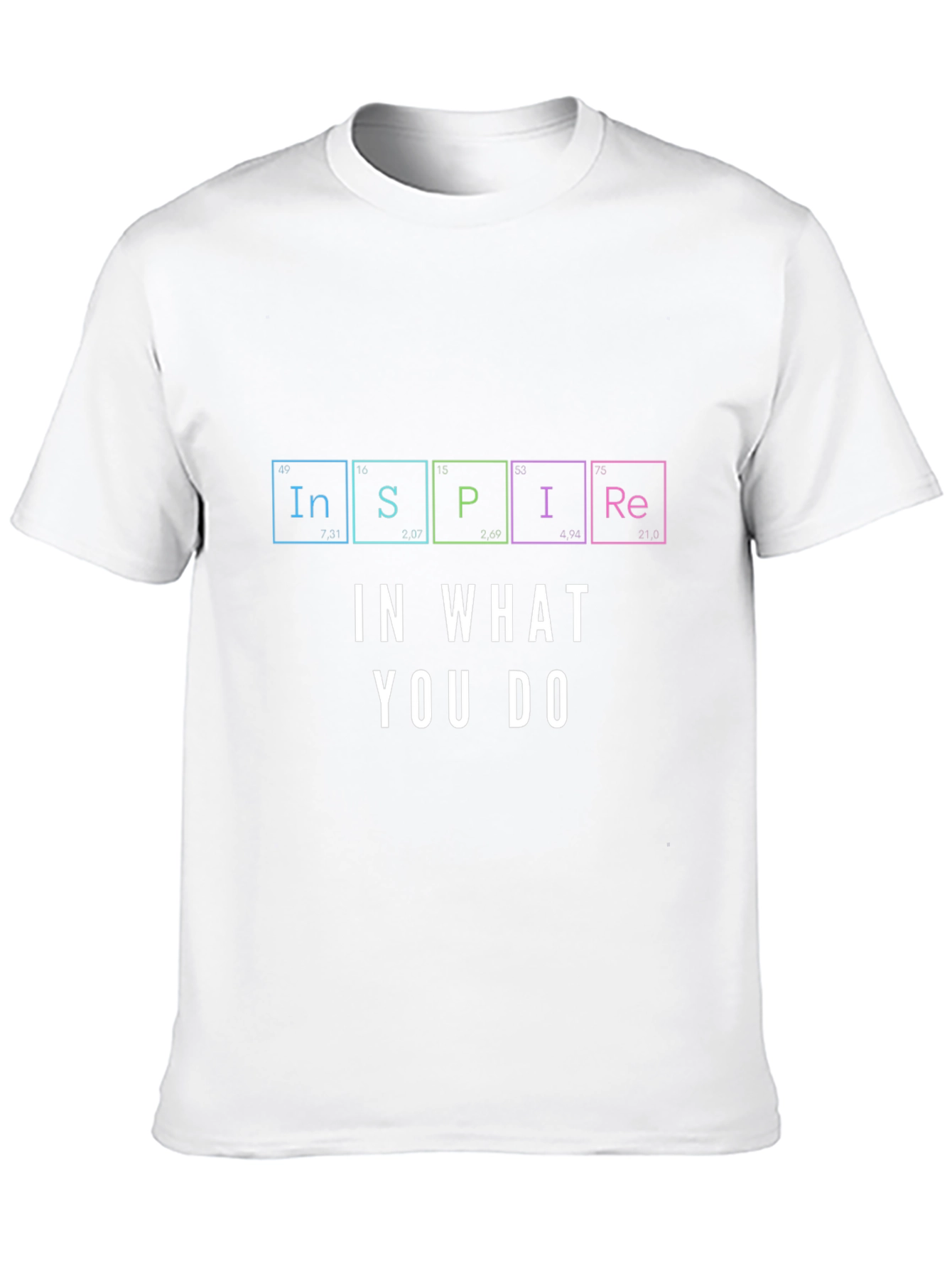 Inspire T-Shirt - Periodic Table Style