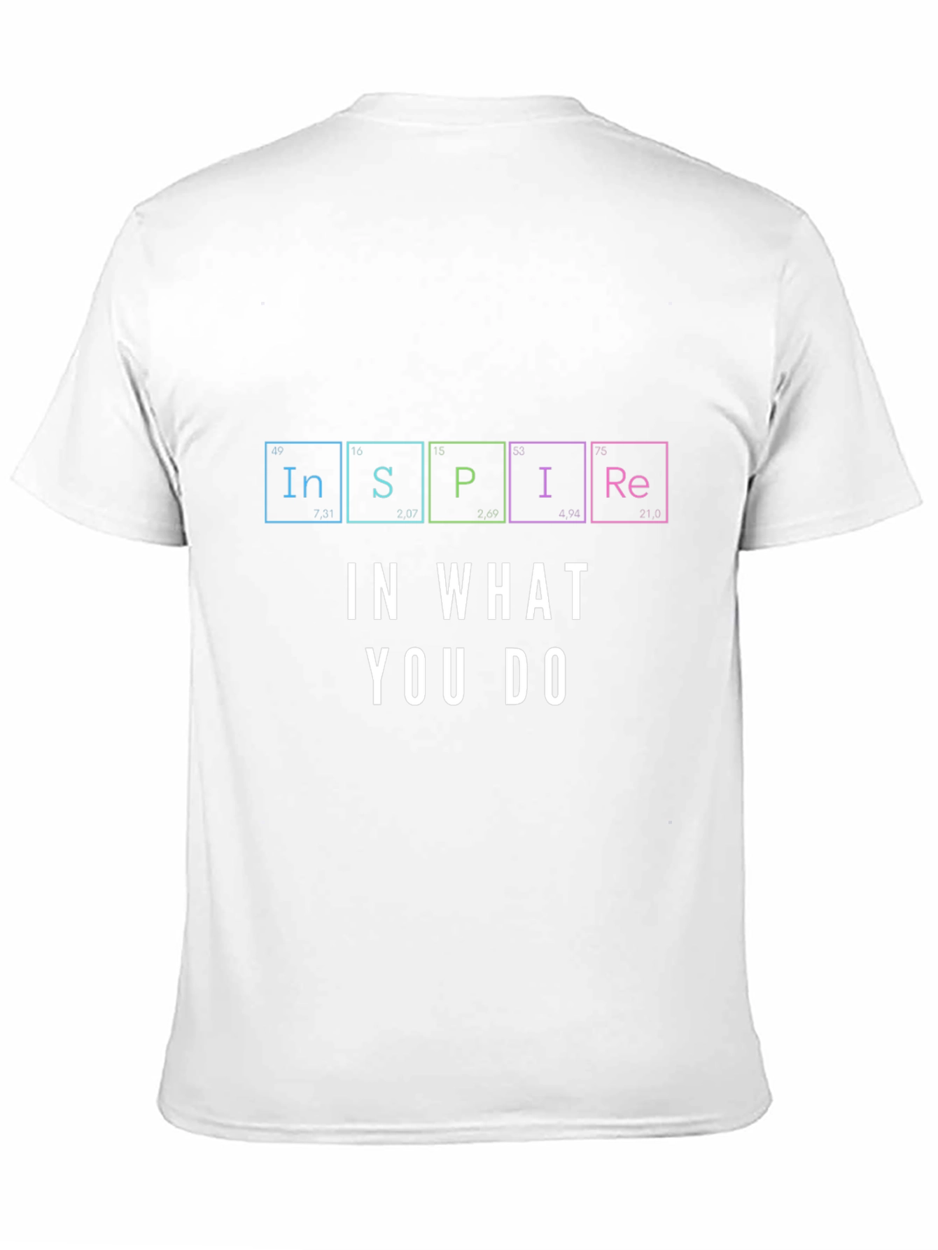 Inspire T-Shirt - Periodic Table Style