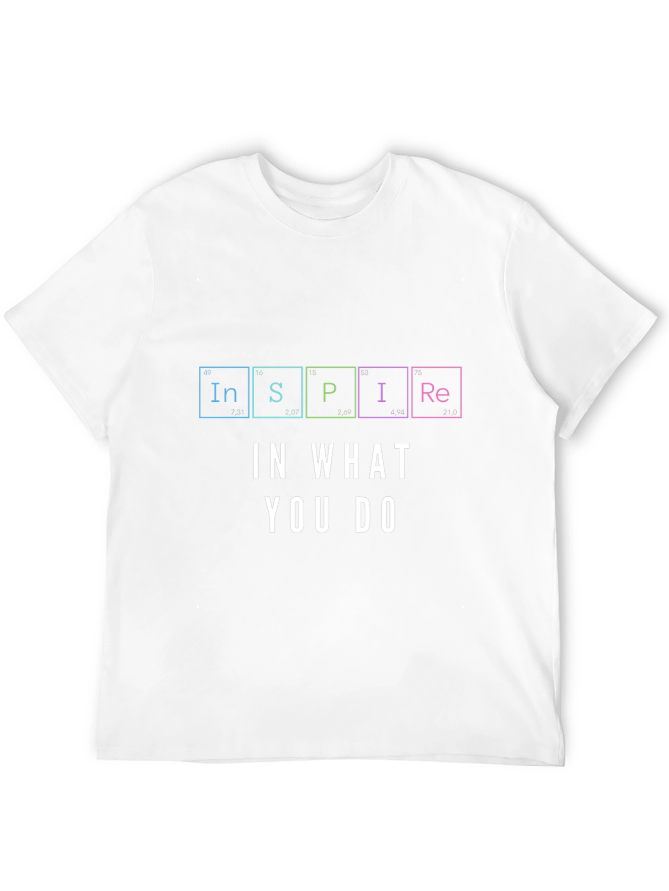 Inspire T-Shirt - Periodic Table Style