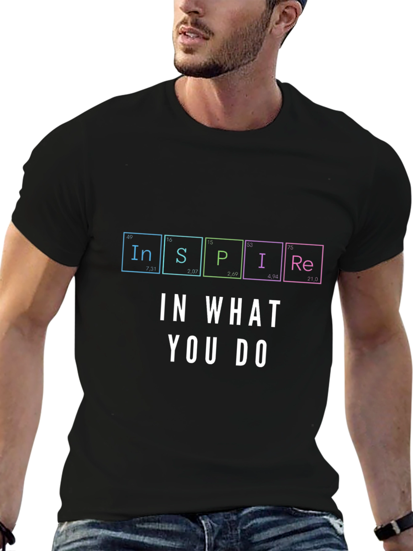 Inspire T-Shirt - Periodic Table Style