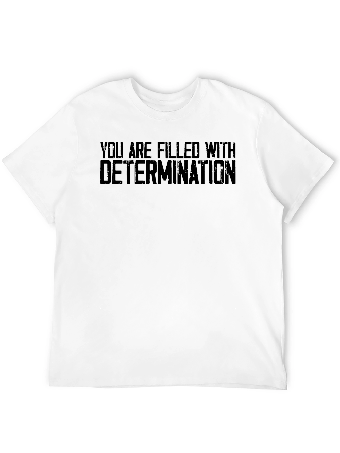 Determination Graphic Tee - Undertale Inspired Shirt