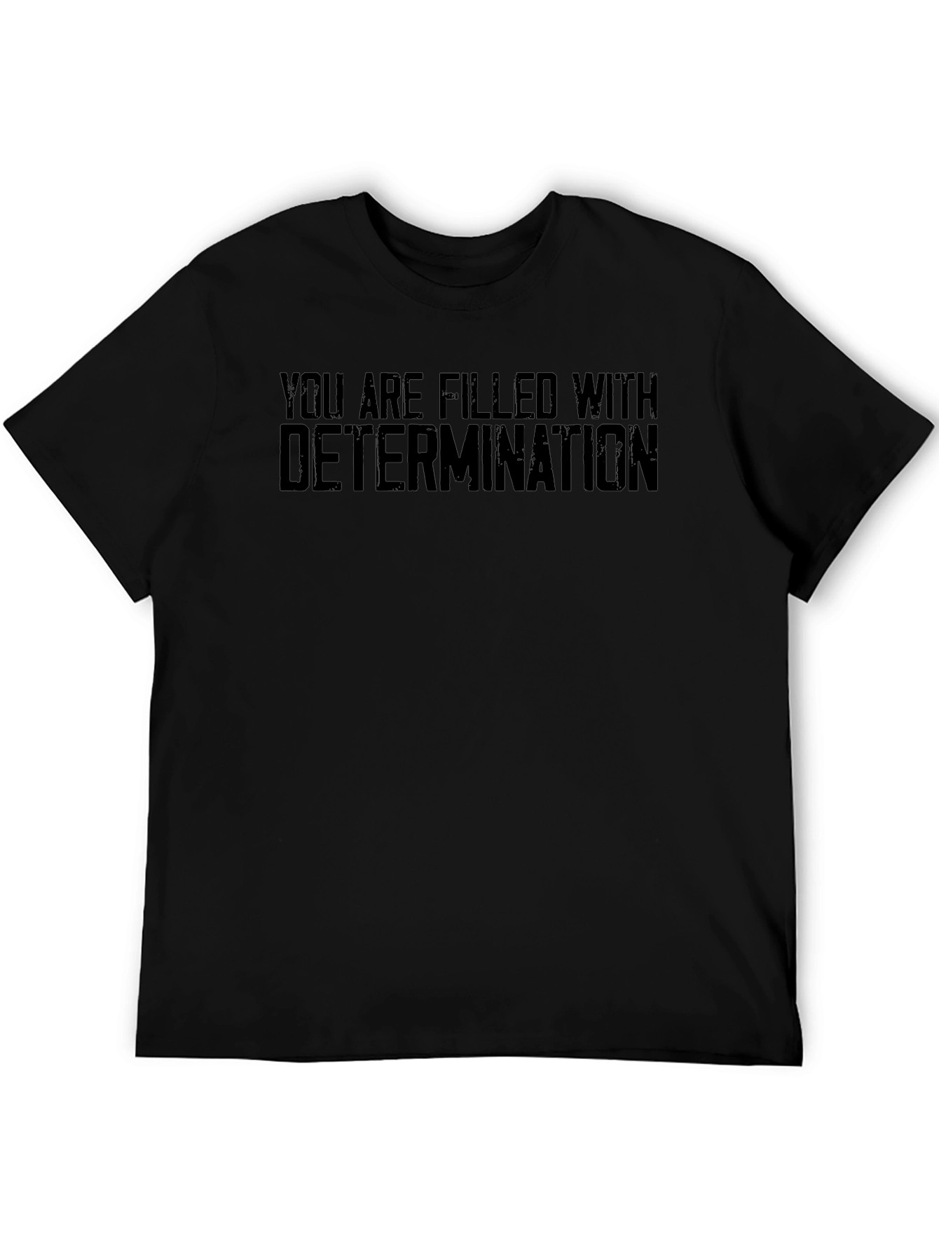 Determination Graphic Tee - Undertale Inspired Shirt