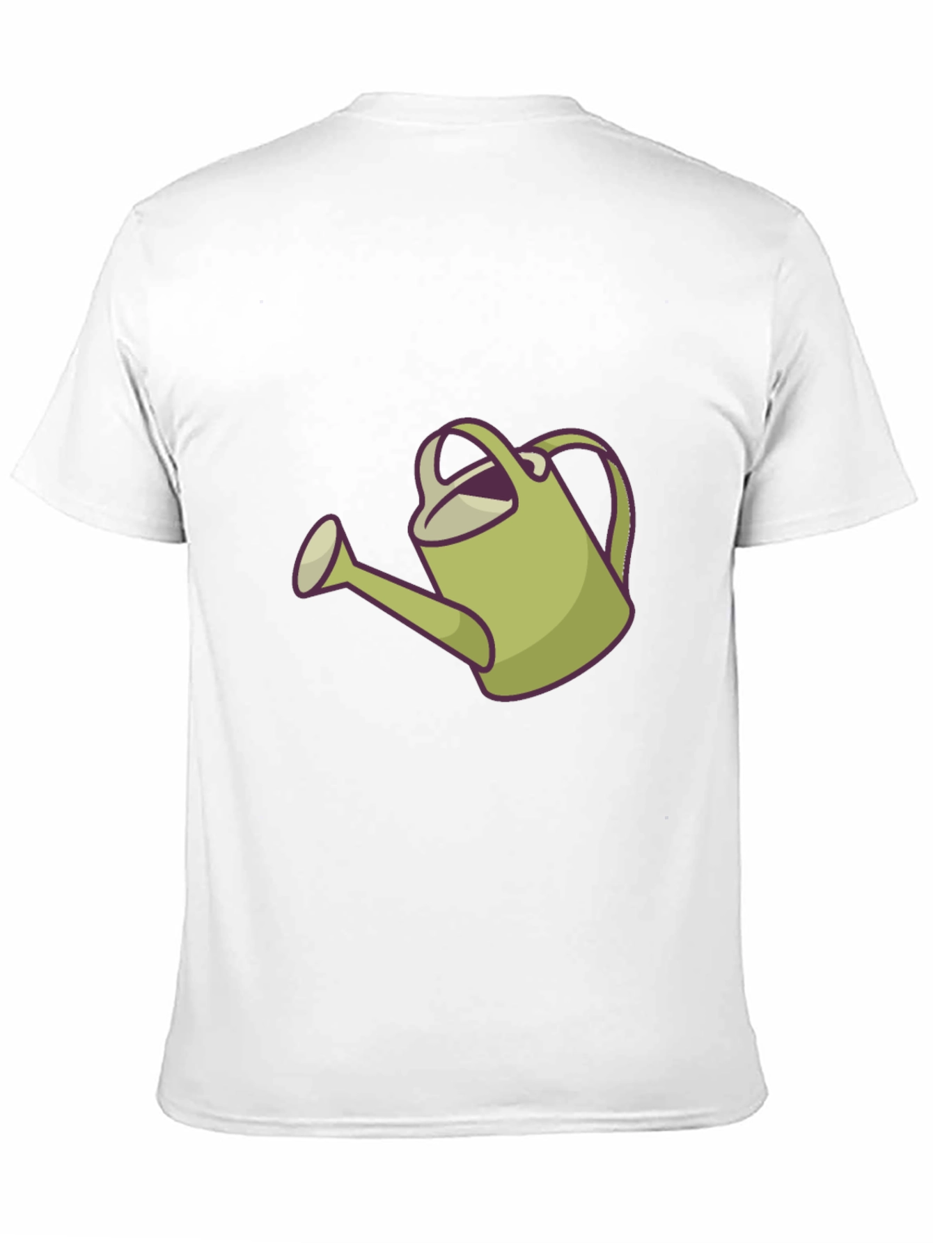 Watering Can Graphic Tee - Black Casual Shirt